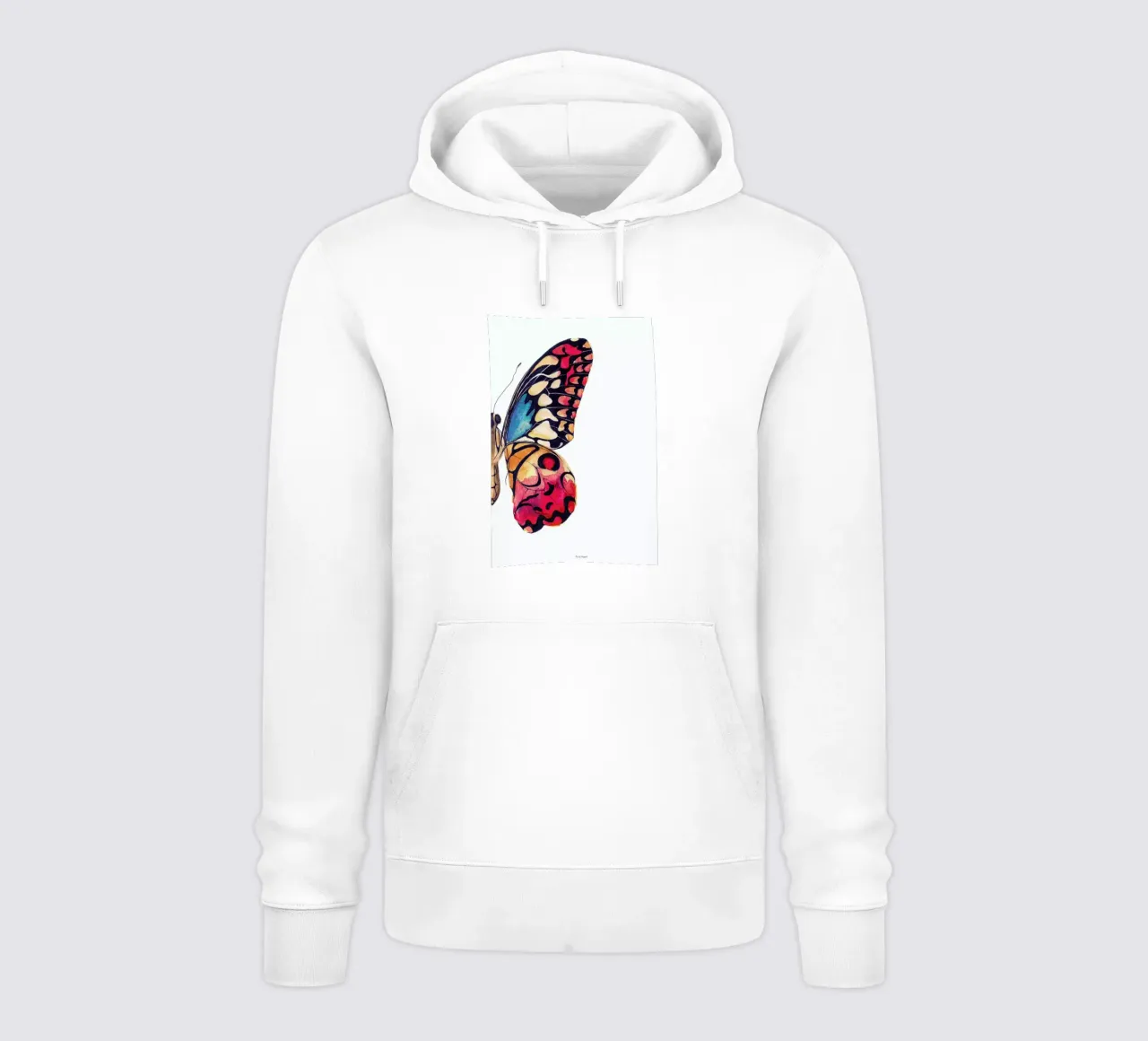 Butterfly Right felpa con cappuccio da Mie Frey Damgaard