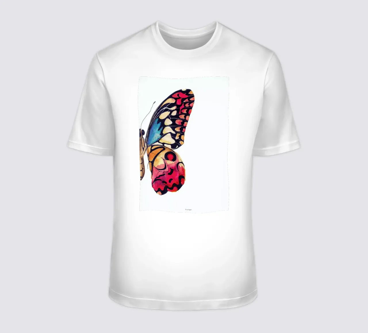 Butterfly Right t-shirt by Mie Frey Damgaard