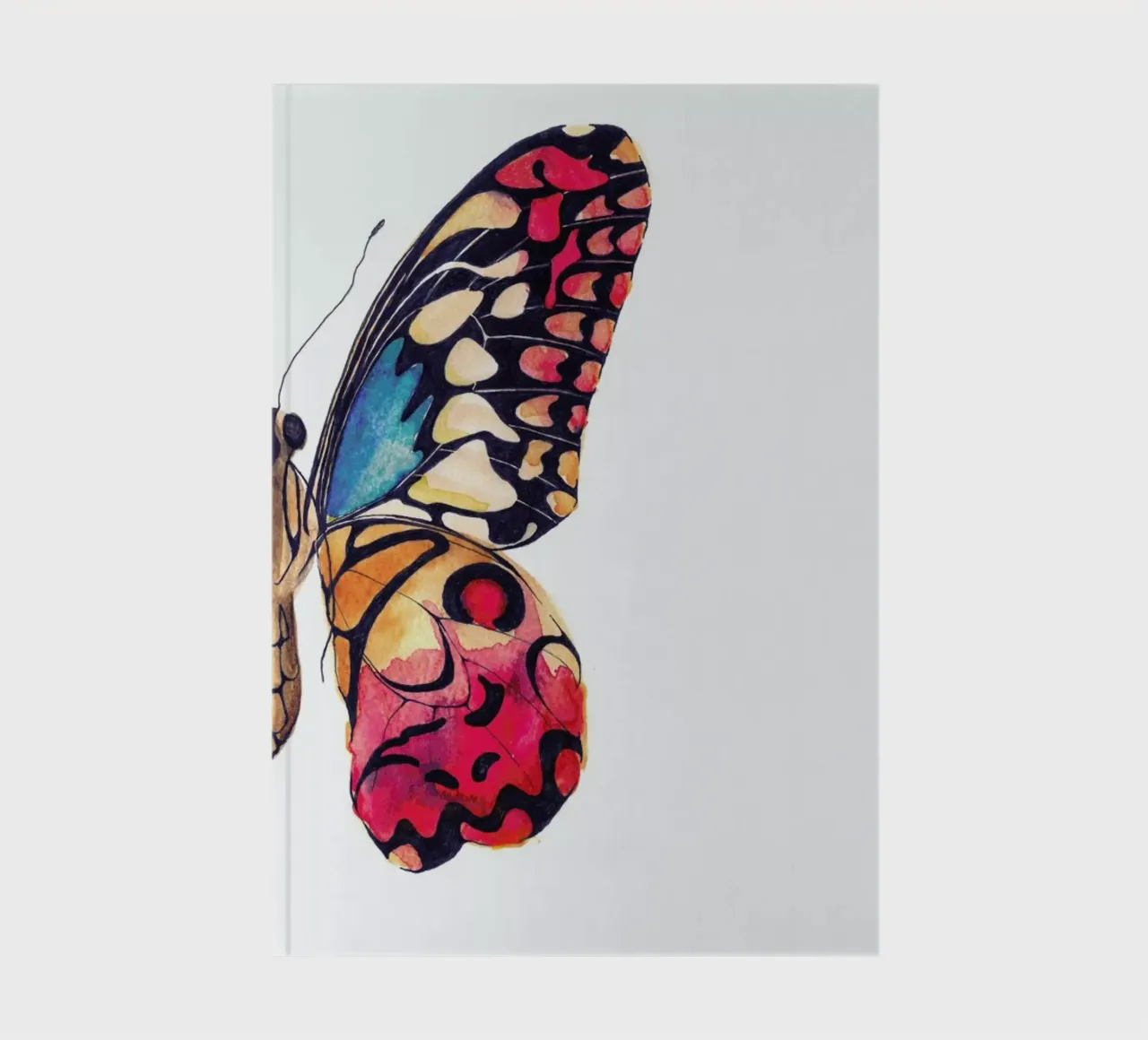 Butterfly Right carnet de notes de Mie Frey Damgaard