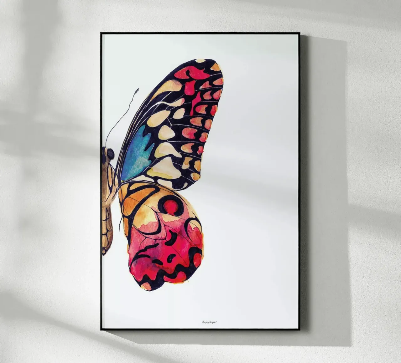 Butterfly Right plexiglass da Mie Frey Damgaard