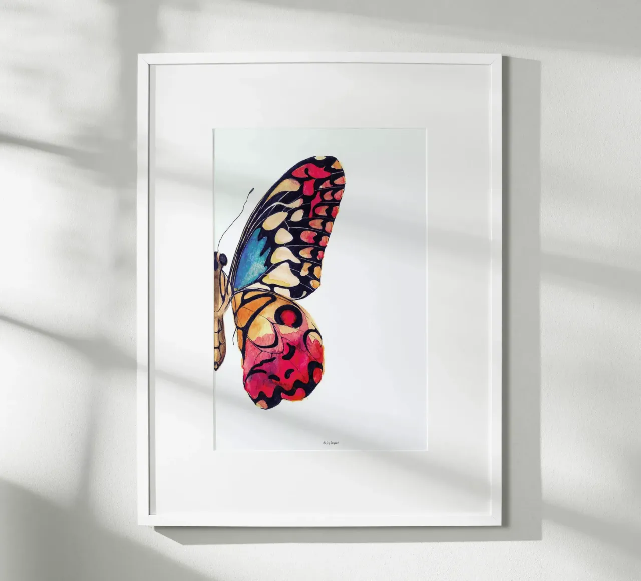 Butterfly Right hahnemühle by Mie Frey Damgaard