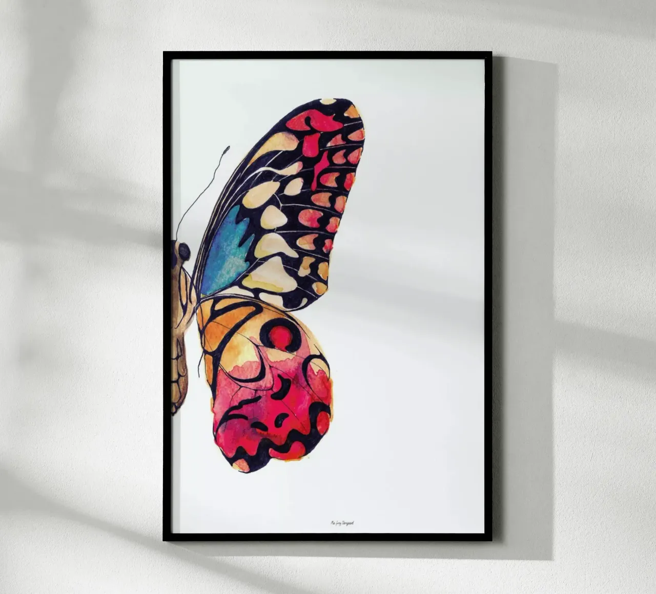 Butterfly Right hahnemühle by Mie Frey Damgaard