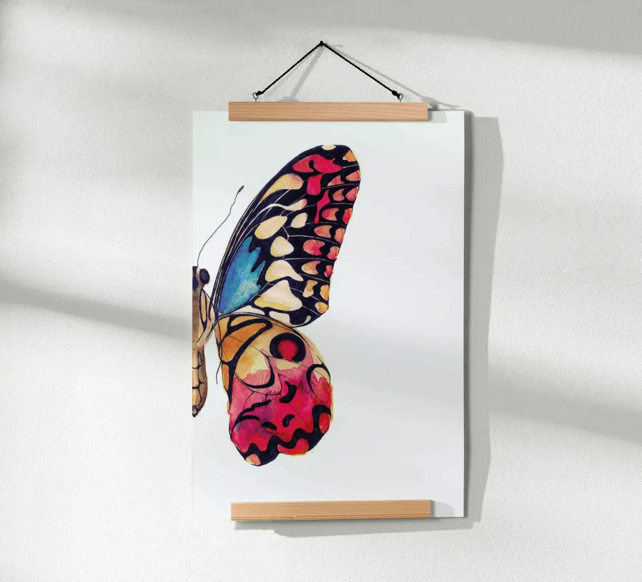 Butterfly Right hahnemühle by Mie Frey Damgaard