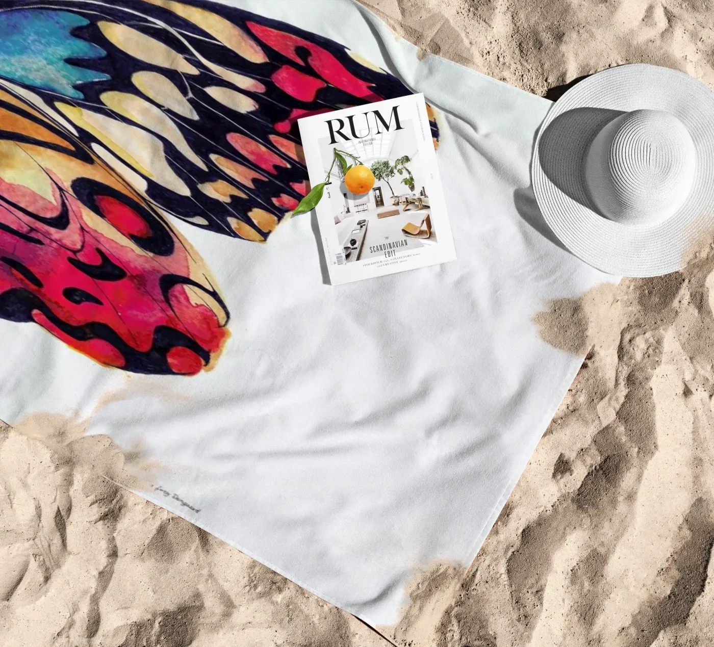 Butterfly Right telo mare da Mie Frey Damgaard