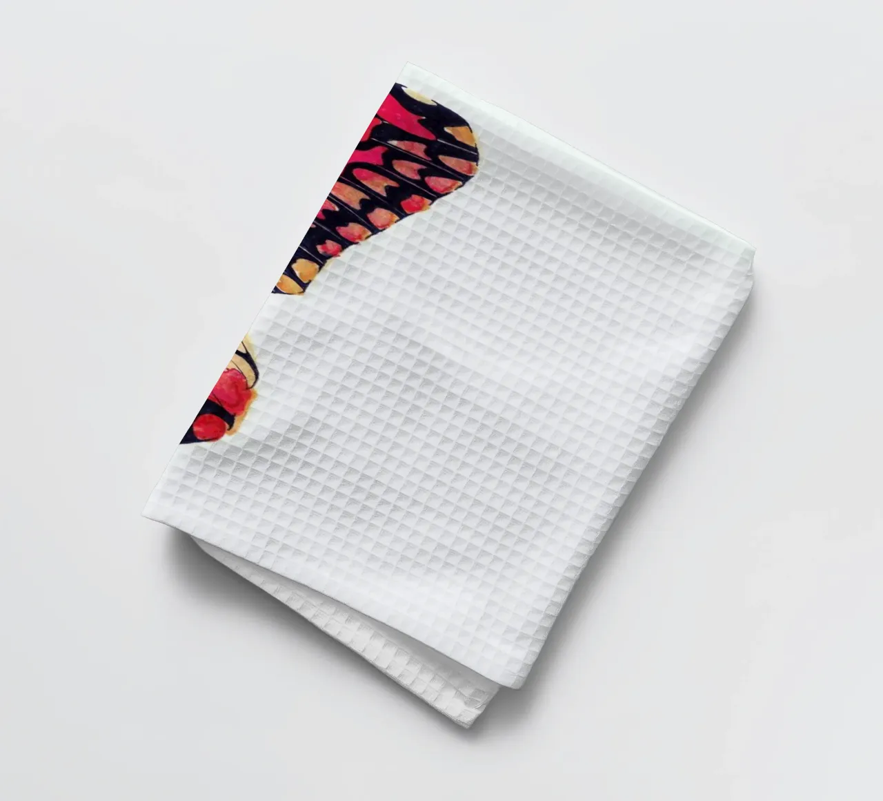 Butterfly Right tea towel by Mie Frey Damgaard