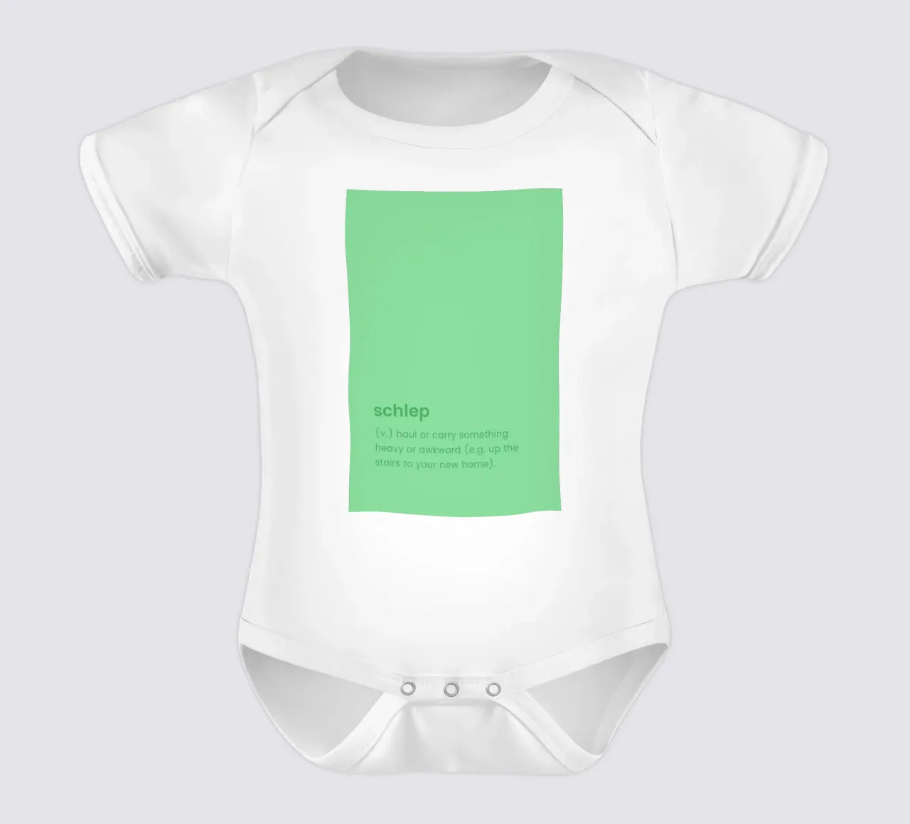 Schlep body neonato maniche corte da Studio One