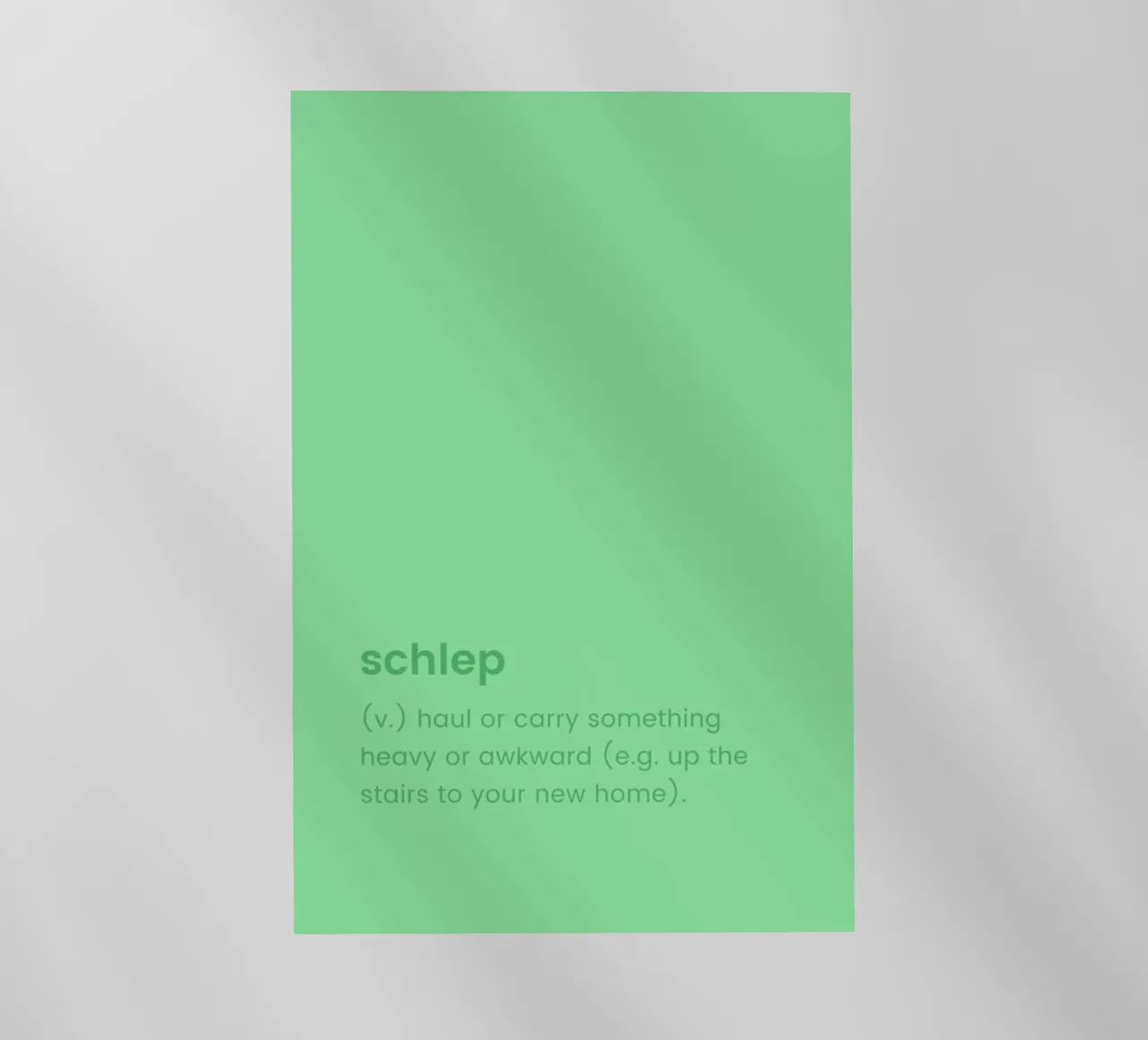 Schlep pellicola backlit da Studio One