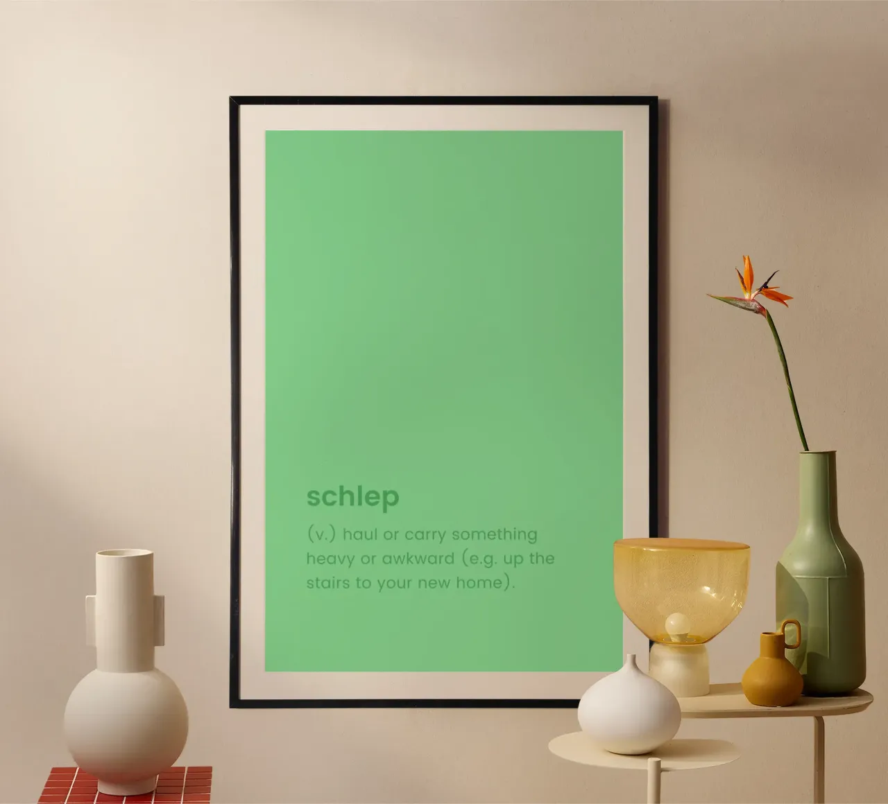 Schlep poster da Studio One