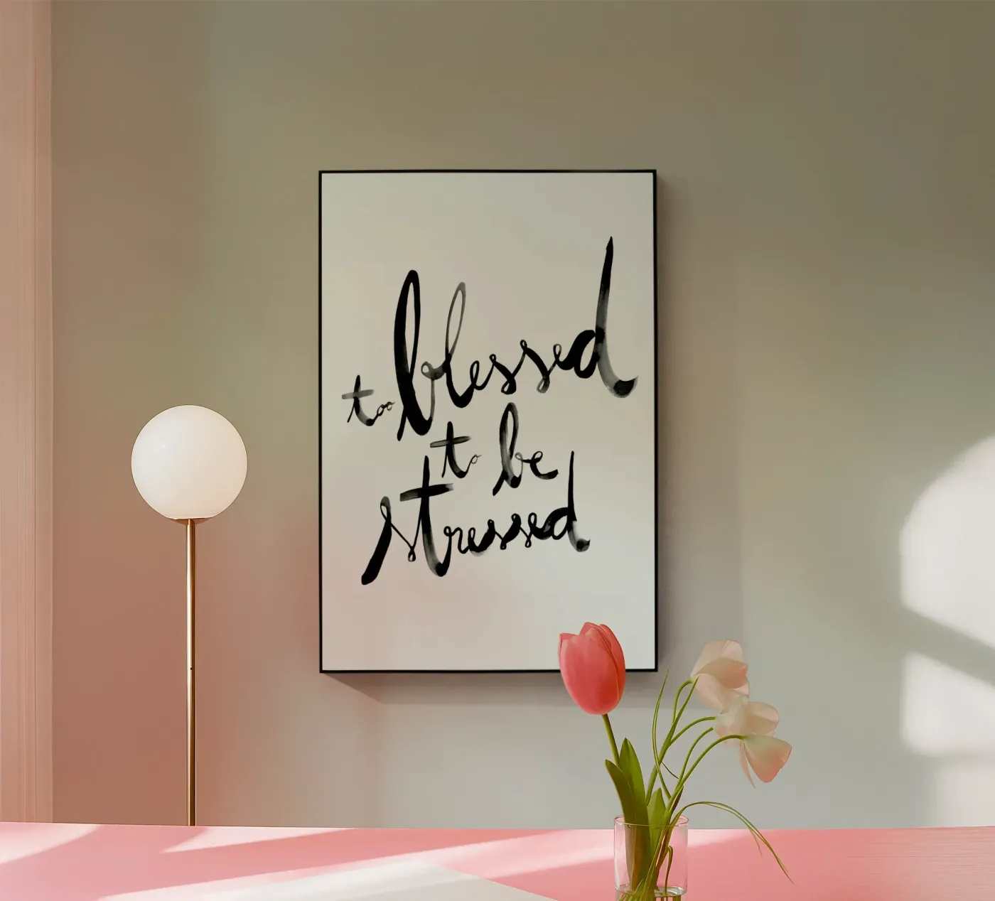 Blessed Acryl-Glas von typealive