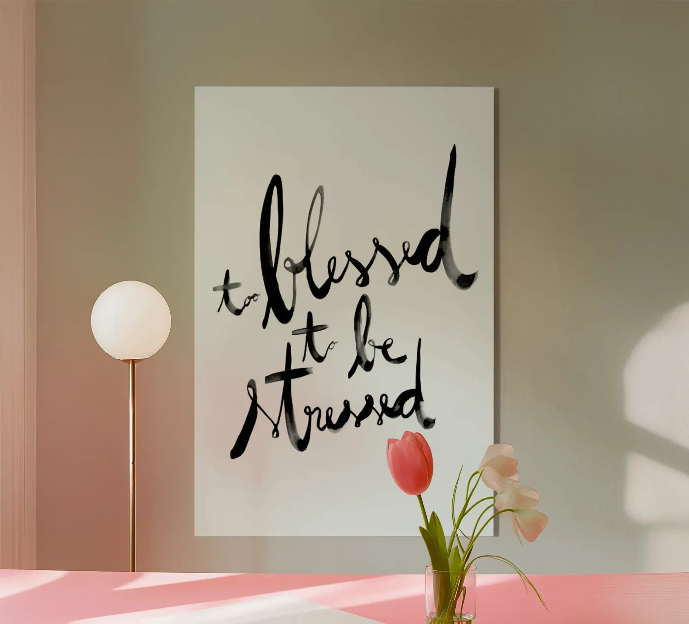 Blessed Acryl-Glas von typealive