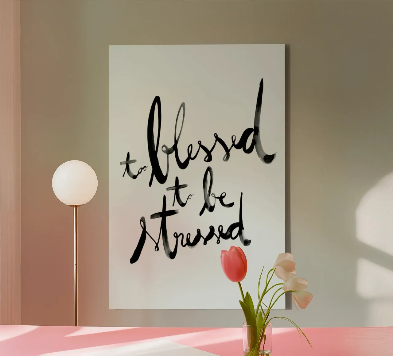 Blessed canvas by typealive