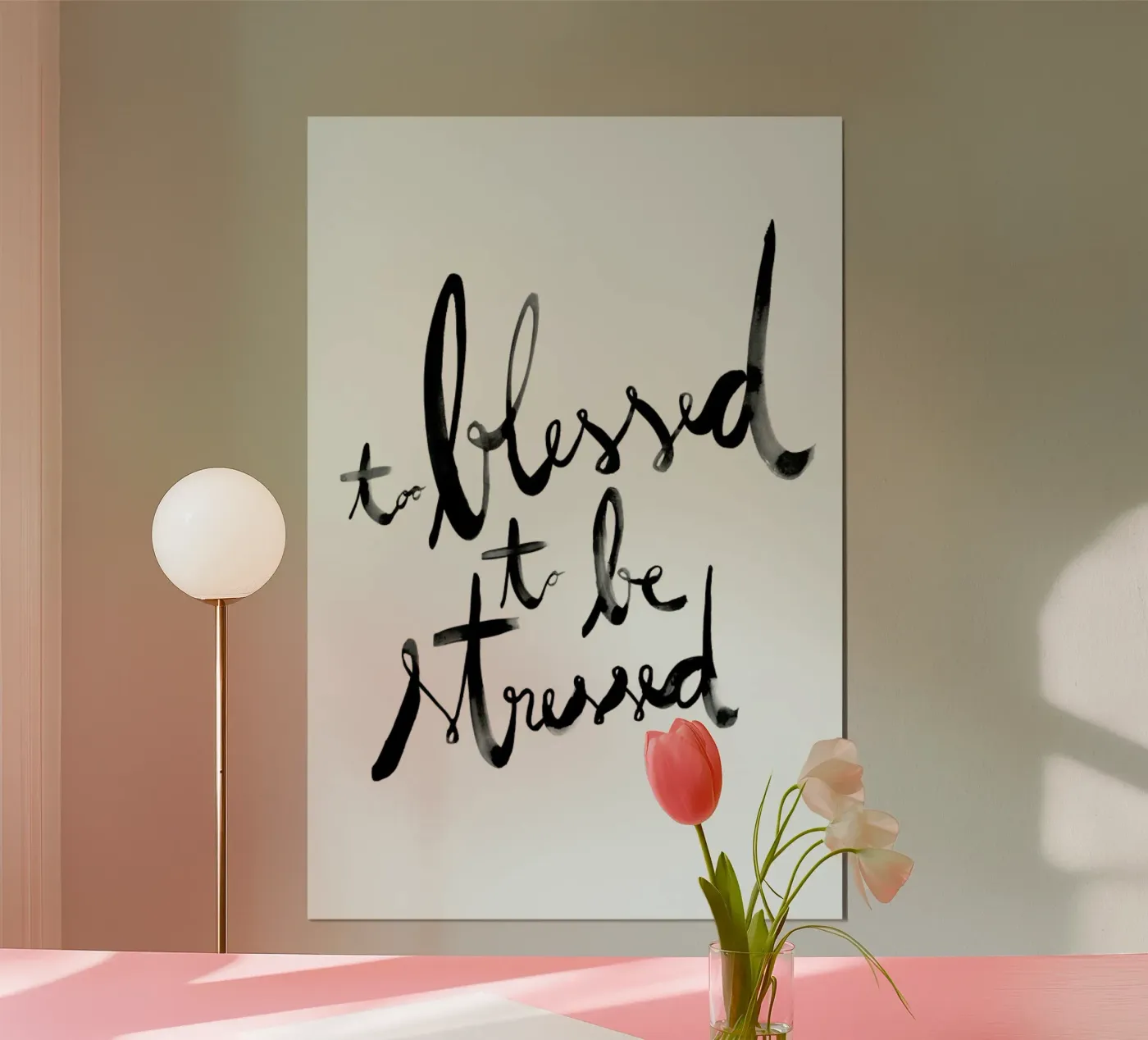 Blessed poster van typealive