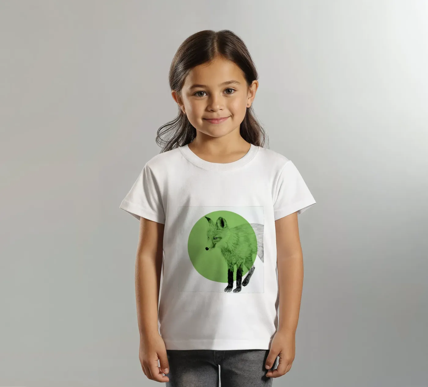 Fox t-shirt bambini da Morgan Kendall
