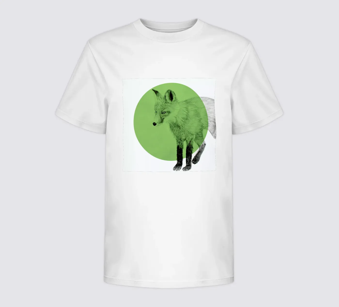 Fox t-shirt bambini da Morgan Kendall