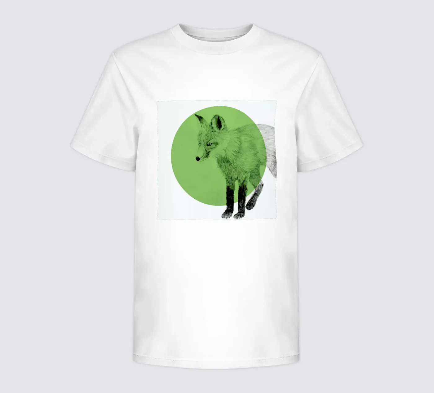 Fox t-shirt bambini da Morgan Kendall