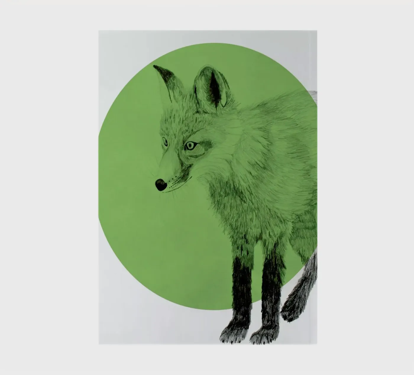 Fox notebook by Morgan Kendall