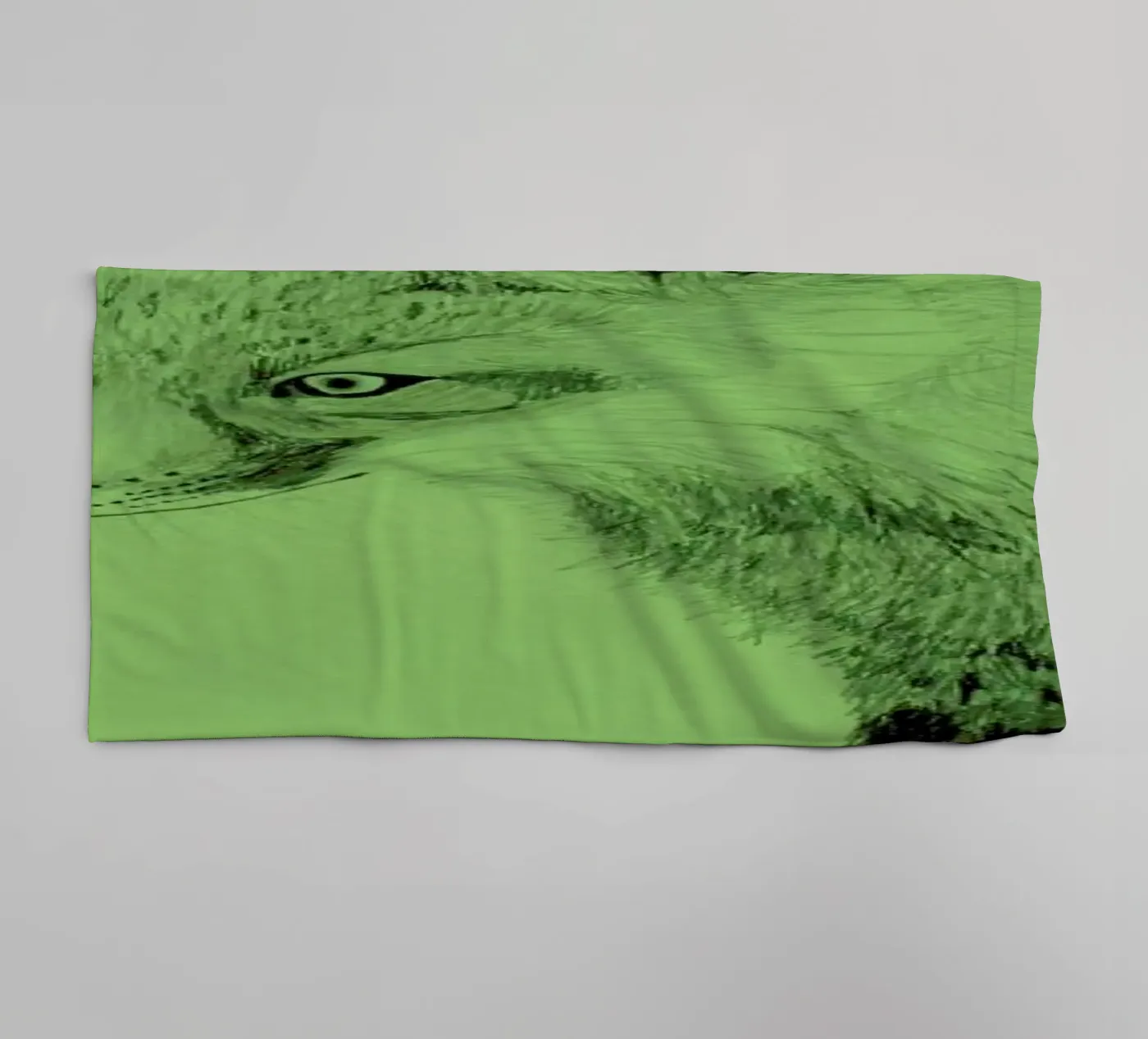 Fox towel by Morgan Kendall