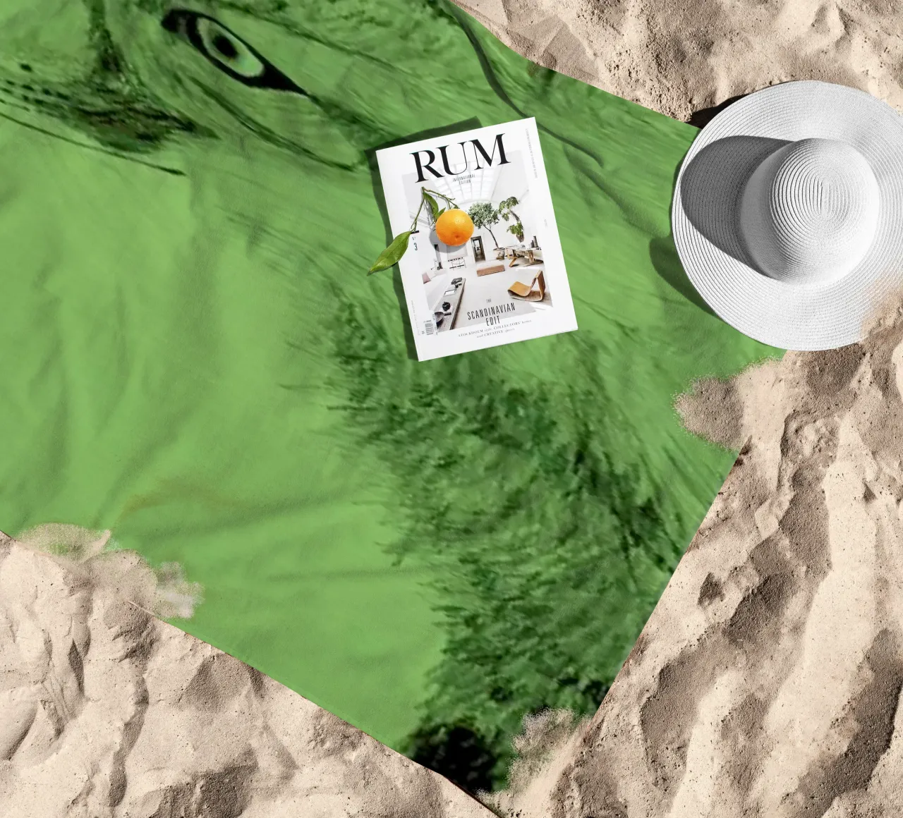 Fox strandhanddoek van Morgan Kendall