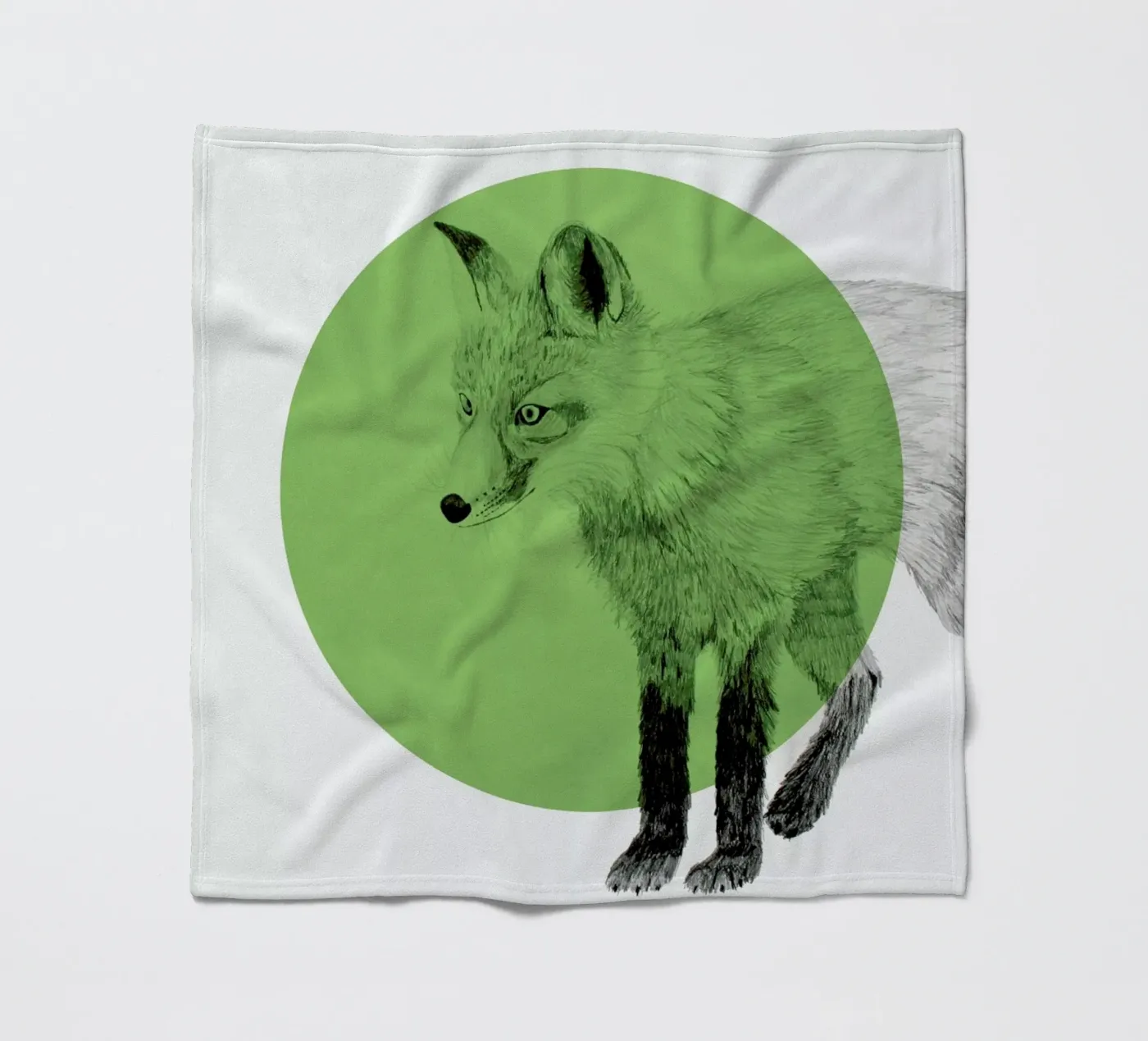 Fox fleecedeken van Morgan Kendall