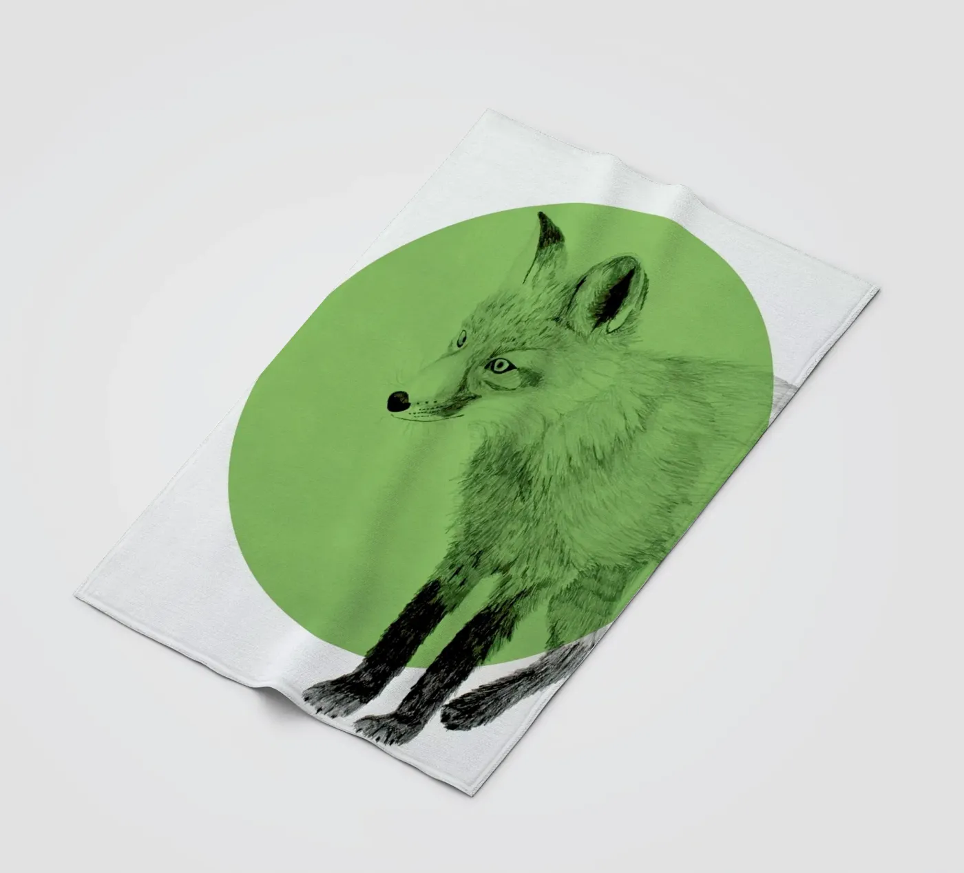 Fox fleecedeken van Morgan Kendall