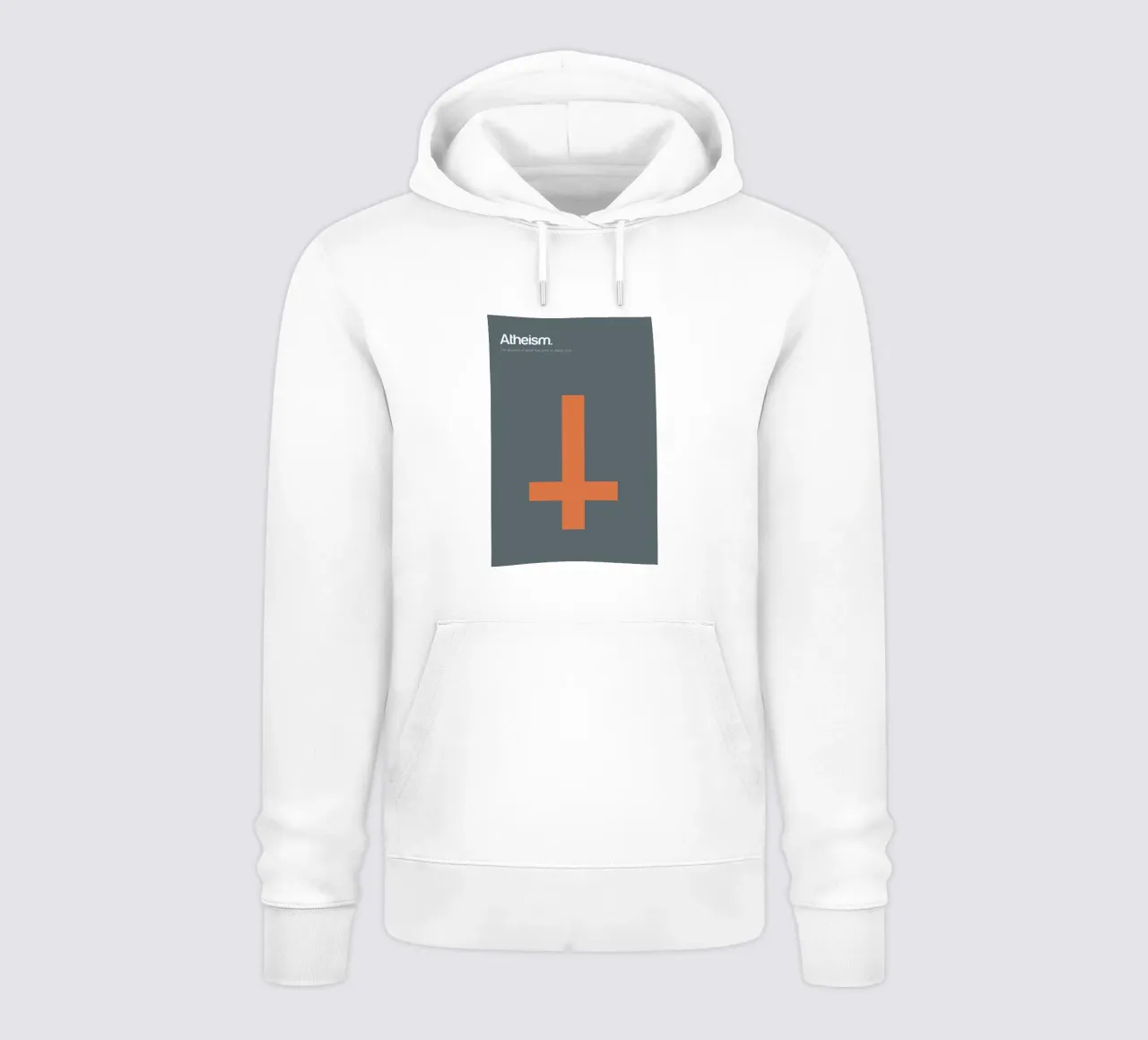 Atheism hoodie by Genís Carreras