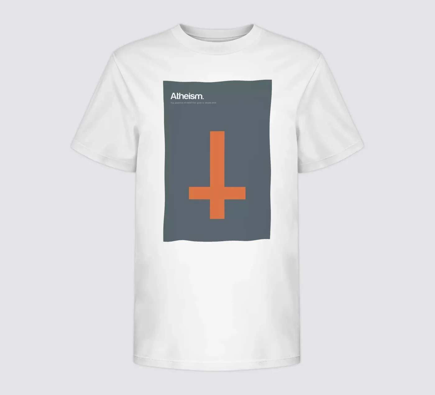 Atheism kinder t-shirt van Genís Carreras