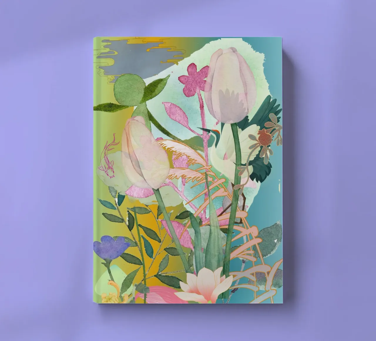 Ardeidae notebook by Studio Tikao