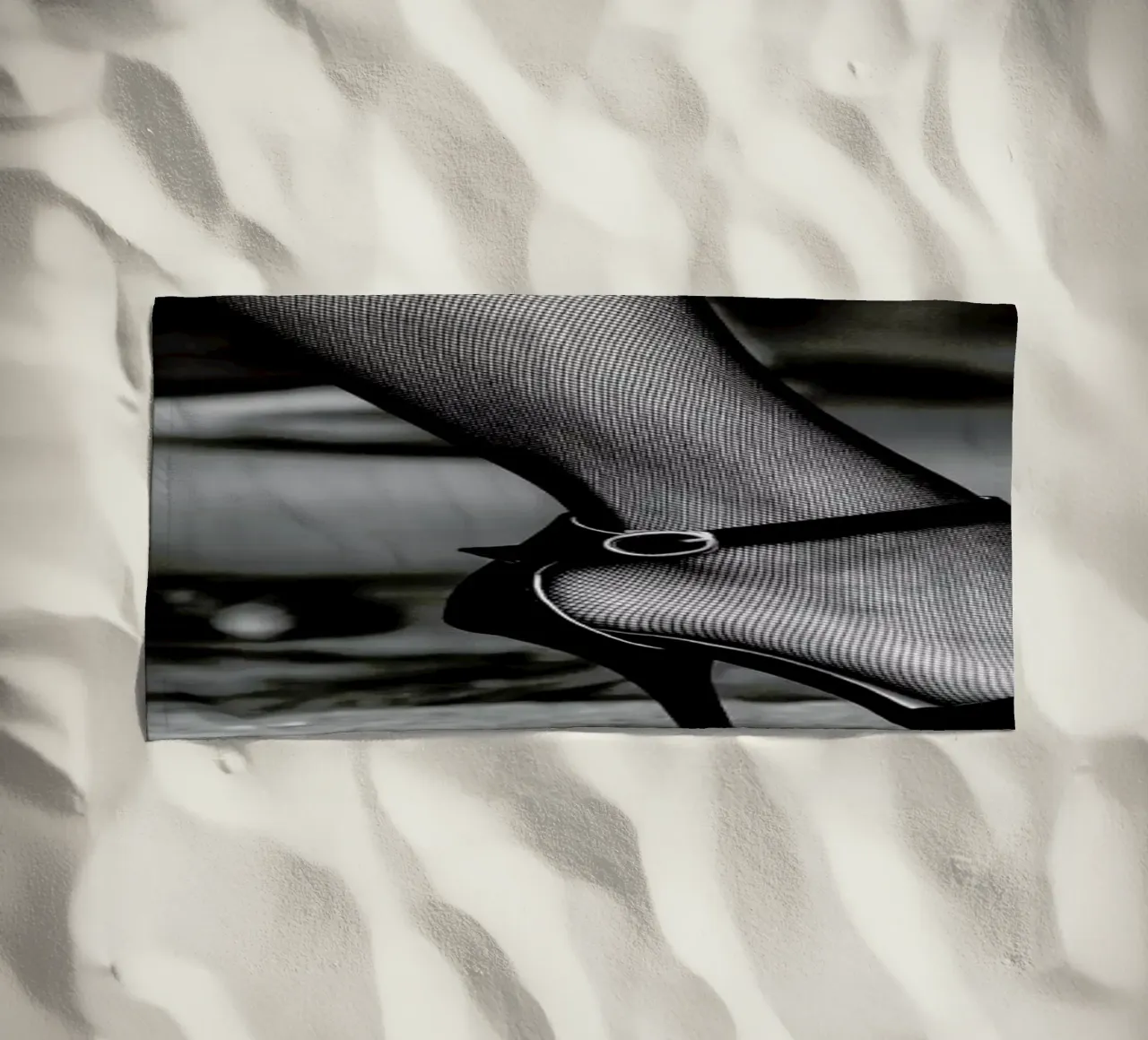 High Heels beach towel by Magdalena Martin Photography