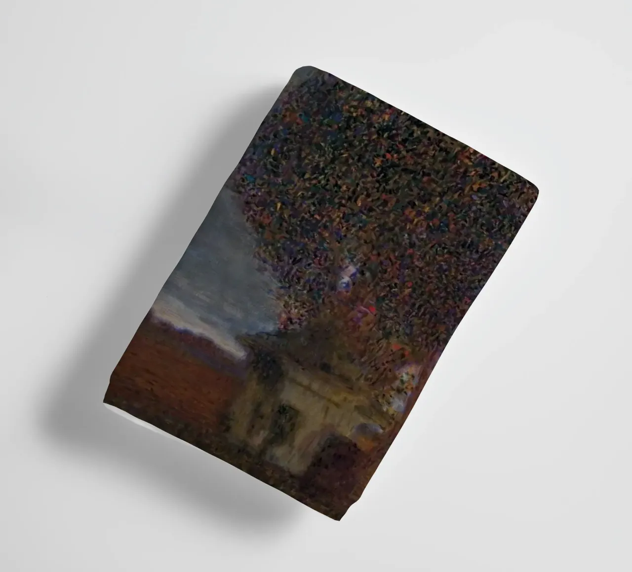 Gustav Klimt - Temporale in avvicinamento, Il grande pioppo II asciugamano da bagno da Timeless Artworks