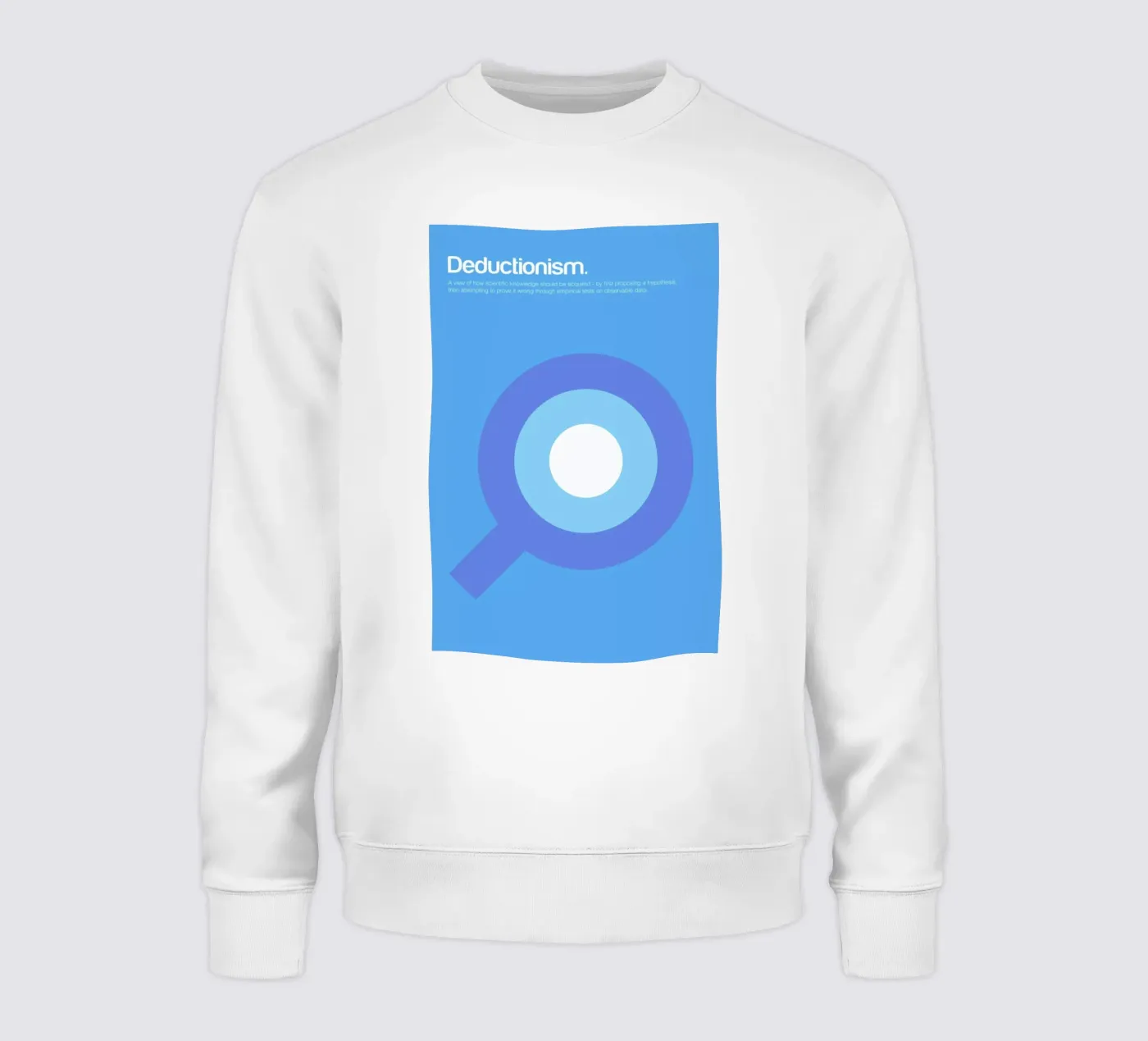 Deductionism felpa da Genís Carreras