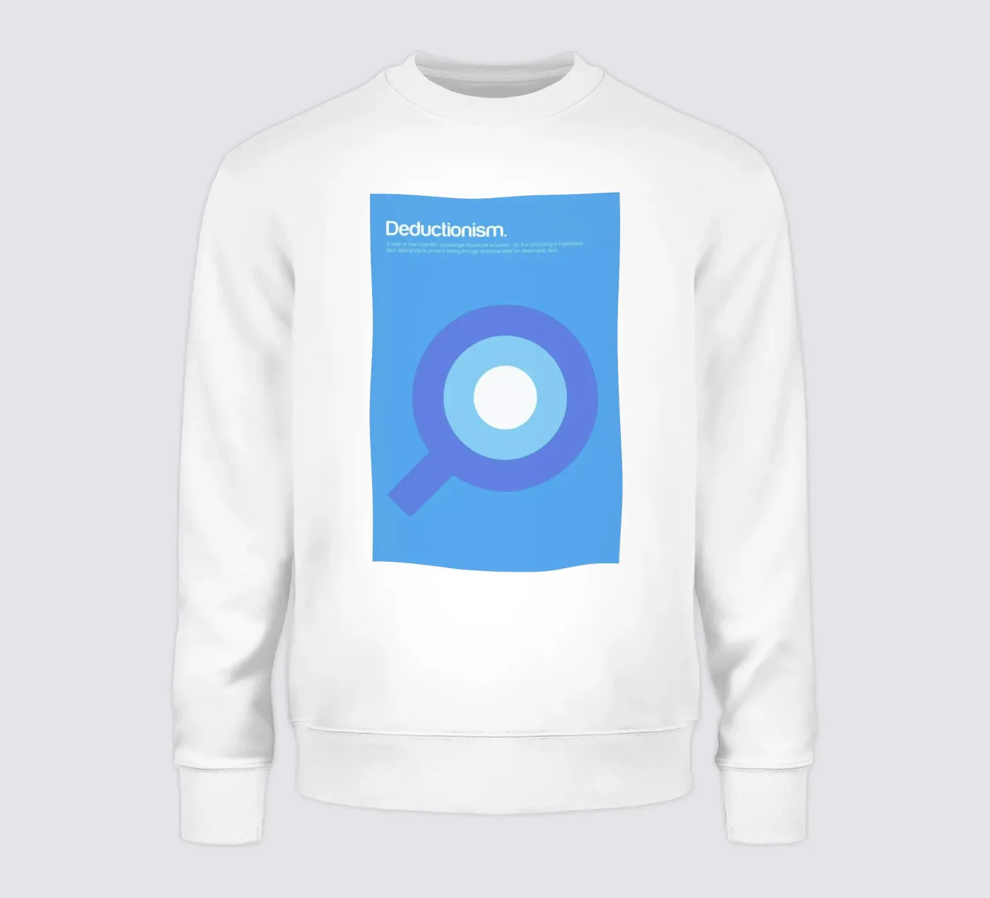 Deductionism felpa da Genís Carreras