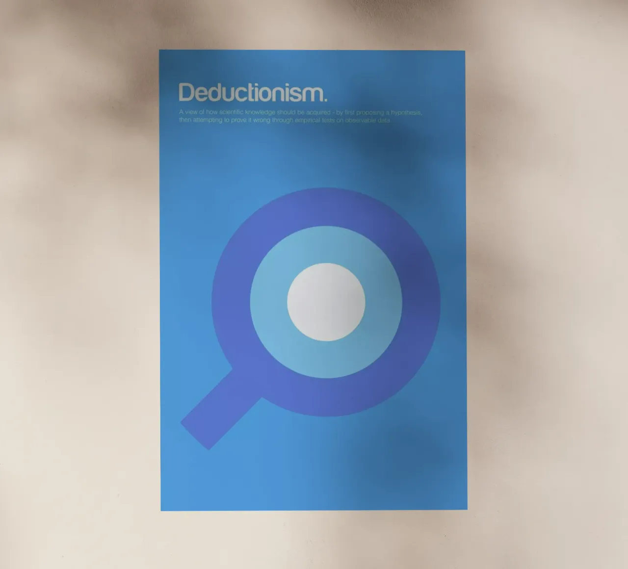 Deductionism pellicola backlit da Genís Carreras