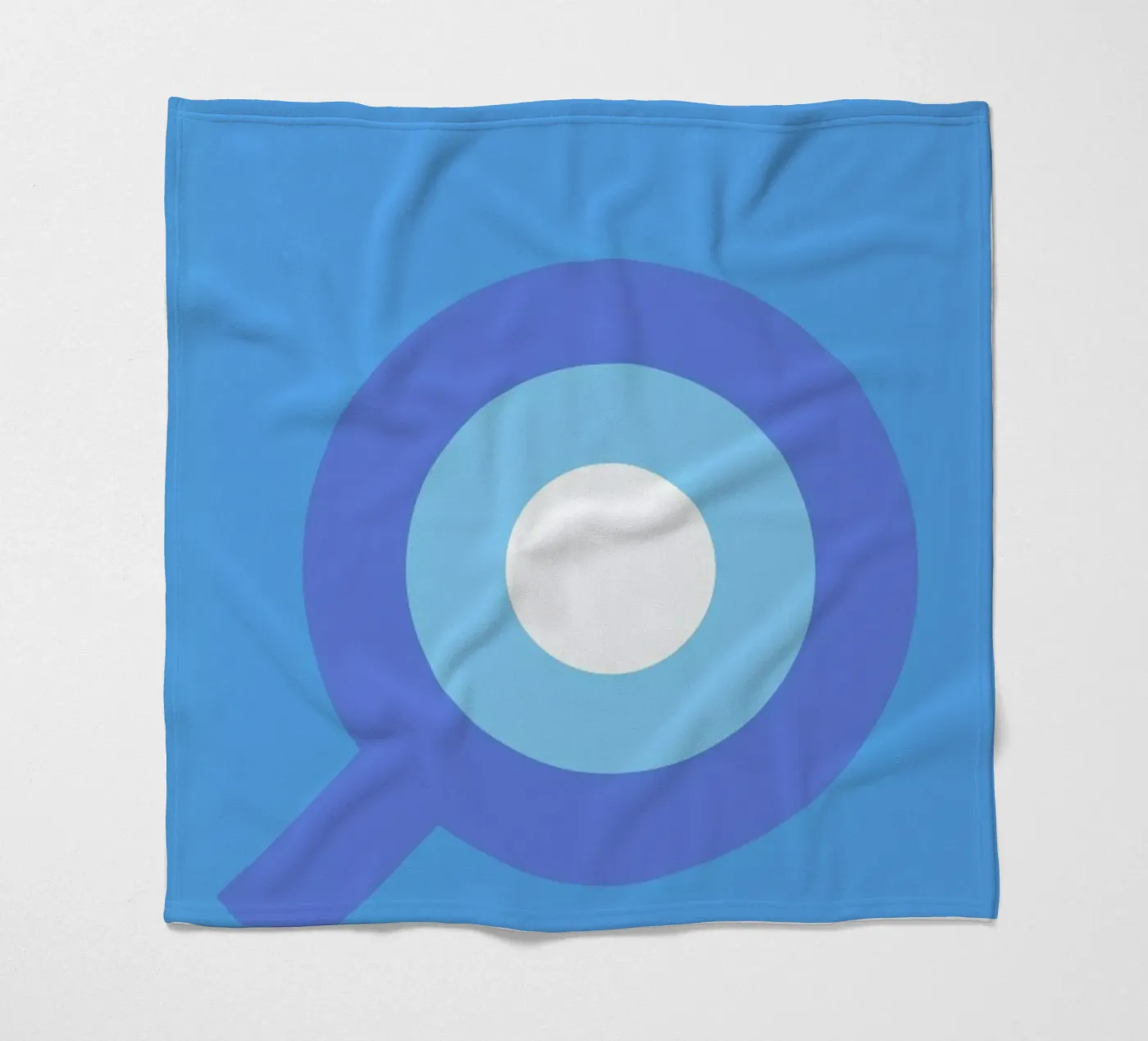 Deductionism fleece blanket by Genís Carreras