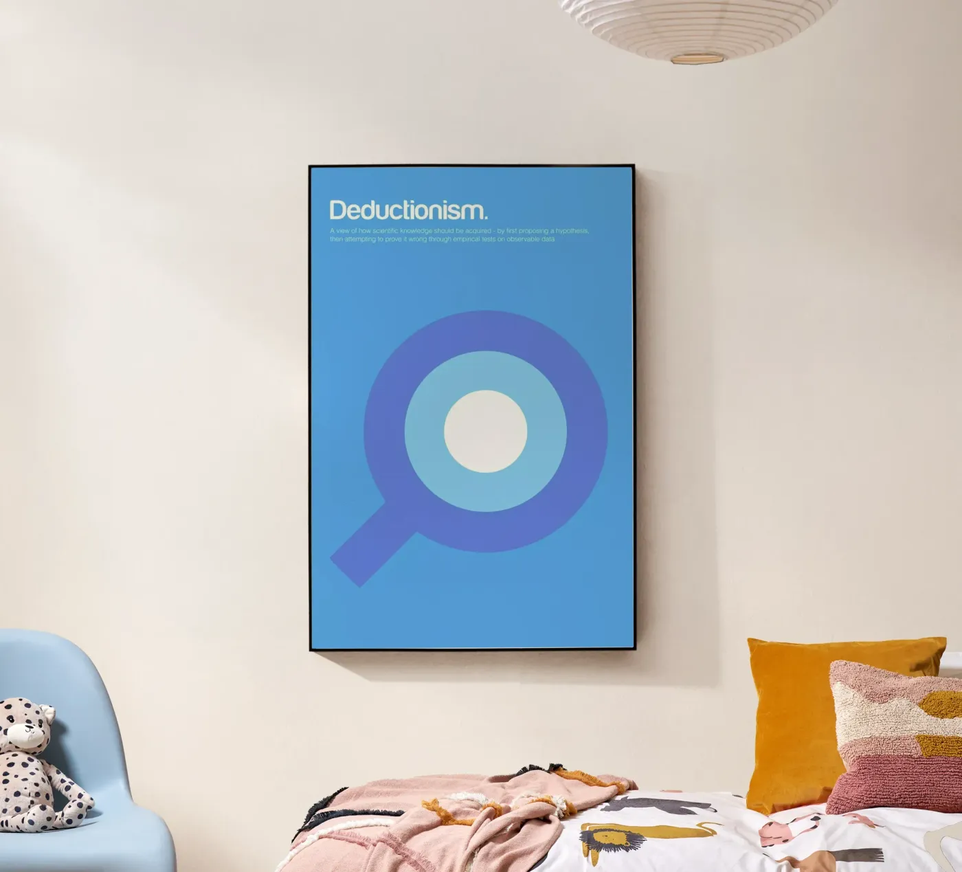 Deductionism acryl van Genís Carreras