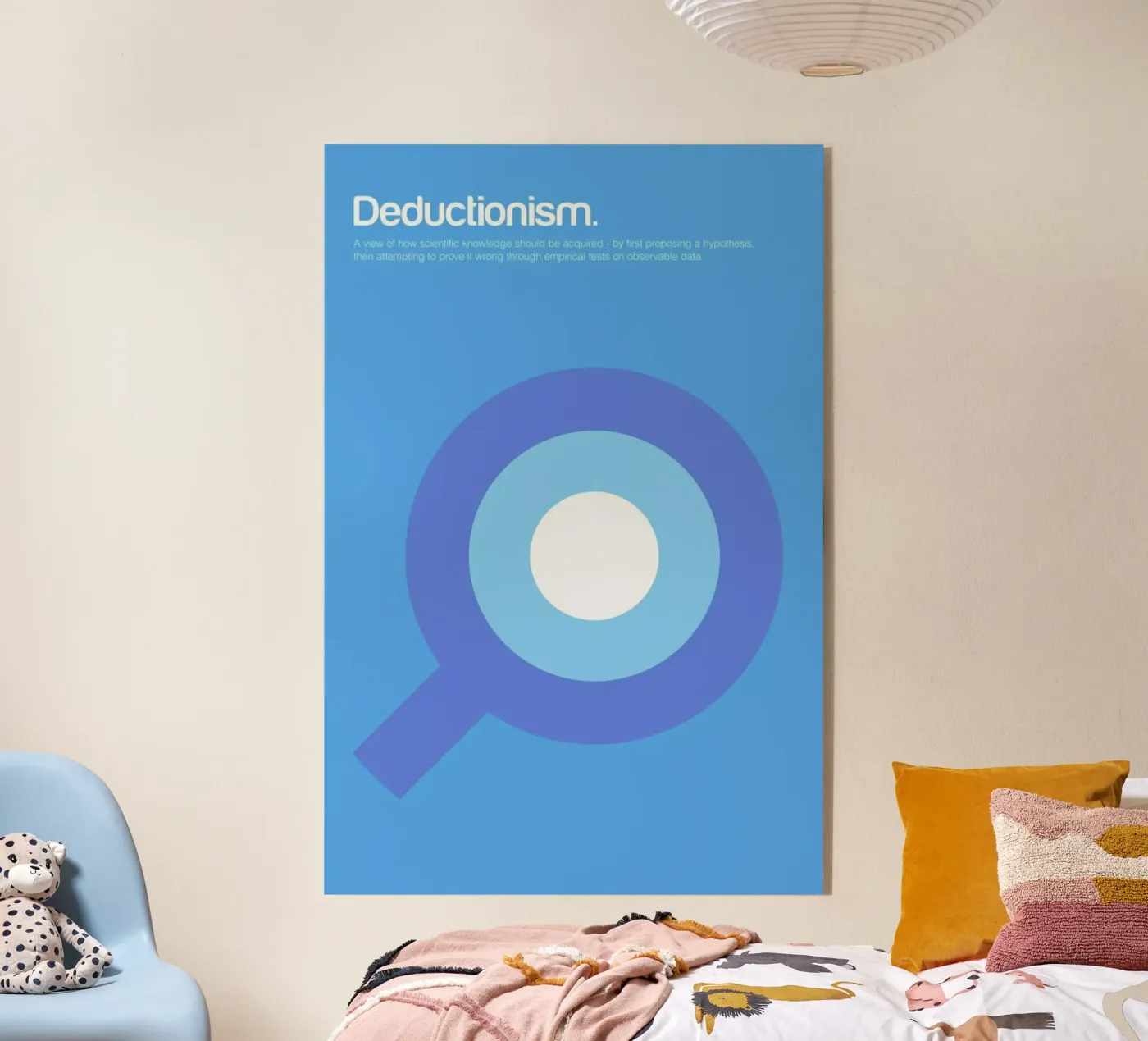 Deductionism acryl van Genís Carreras