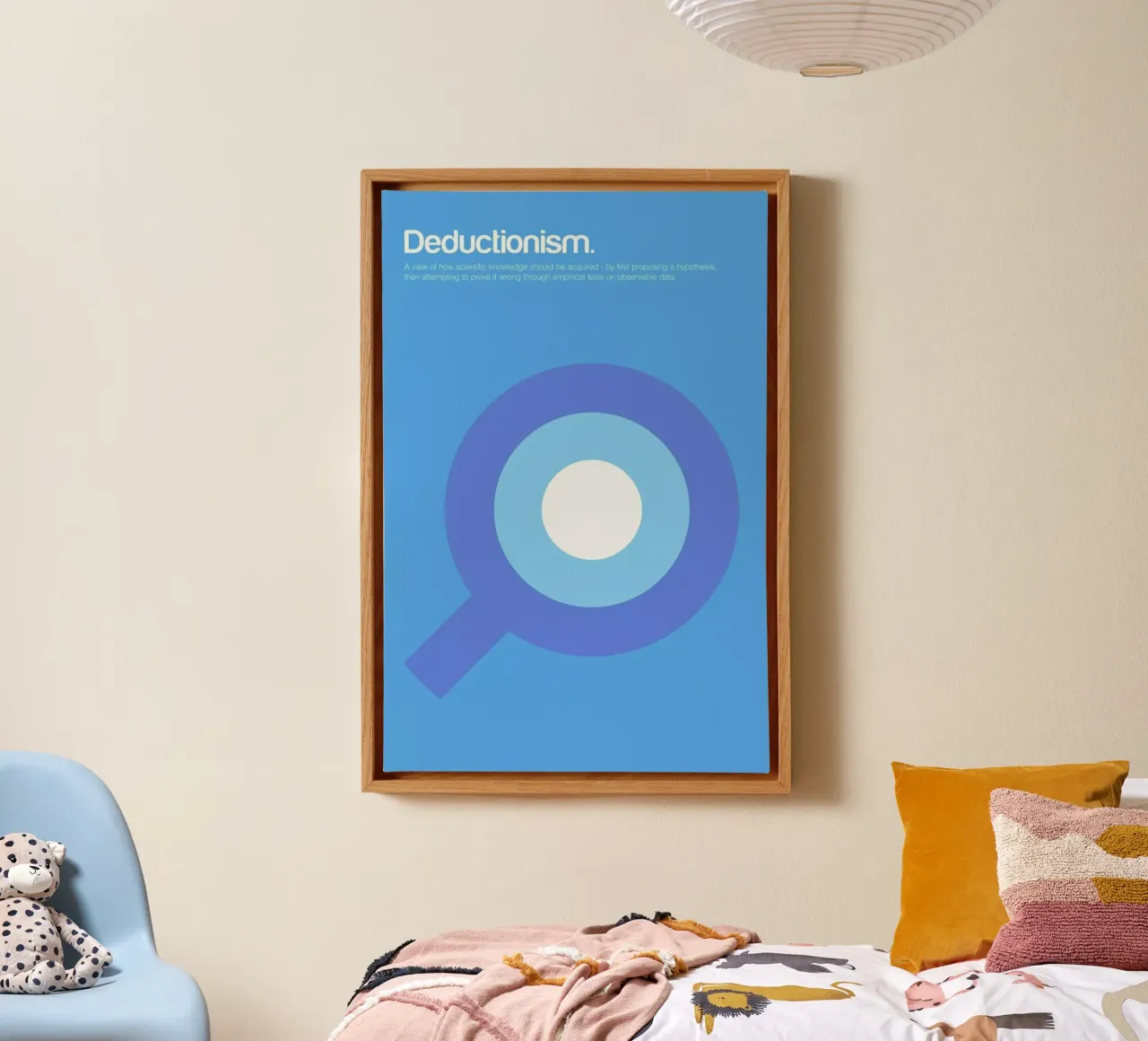 Deductionism canvas by Genís Carreras