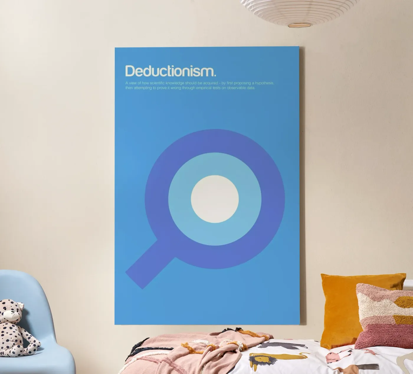 Deductionism canvas by Genís Carreras