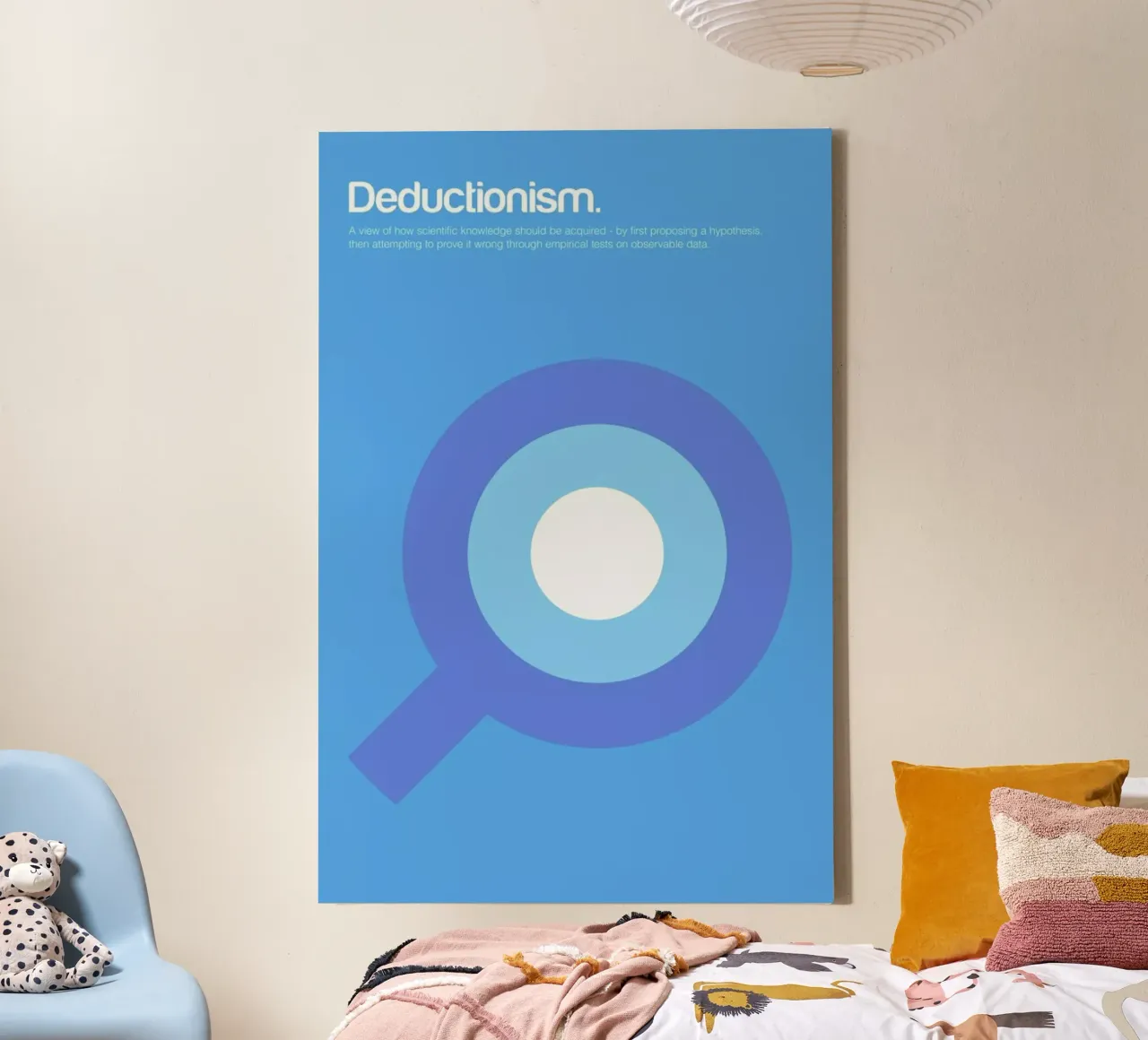 Deductionism canvas by Genís Carreras