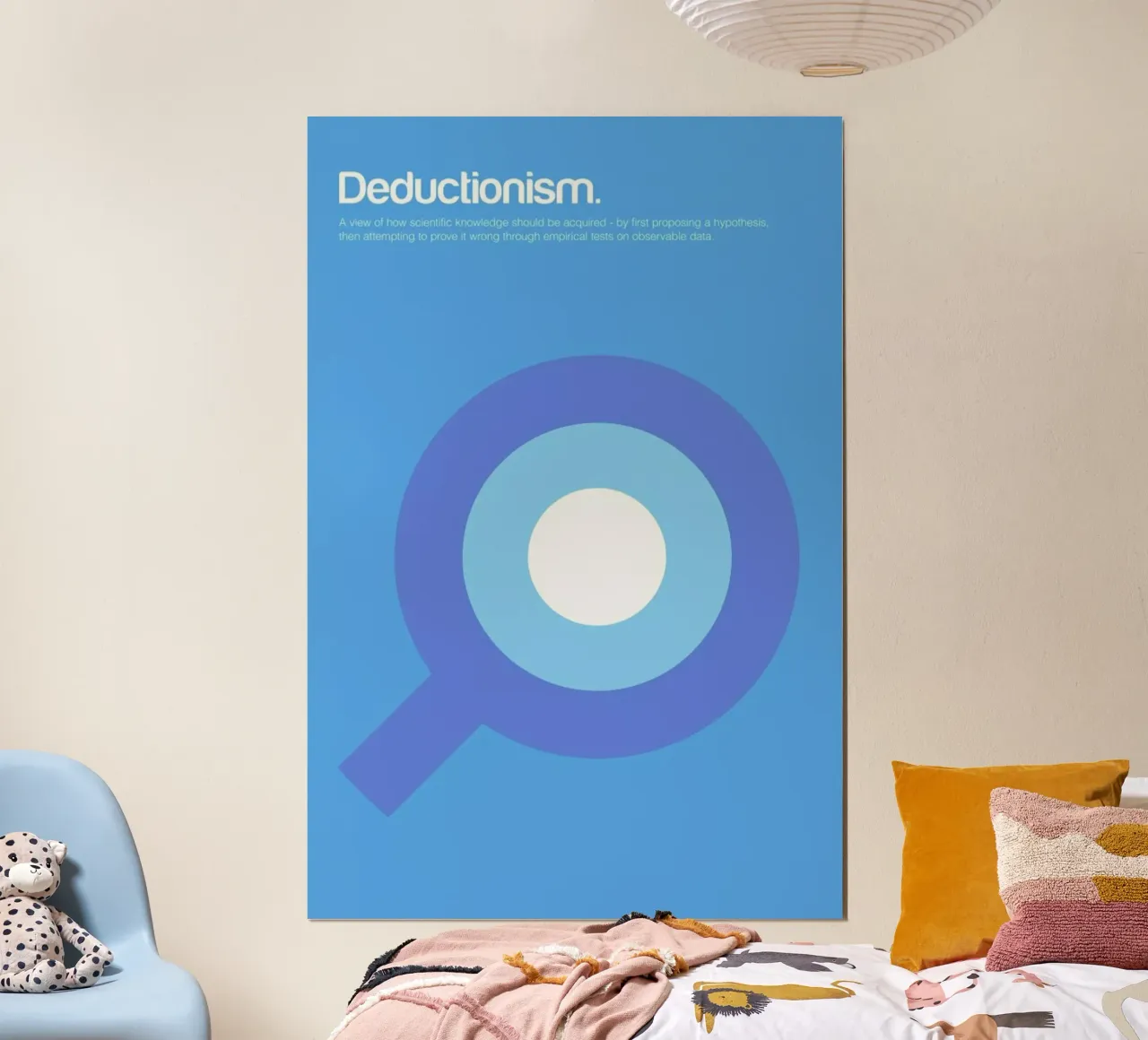 Deductionism poster da Genís Carreras