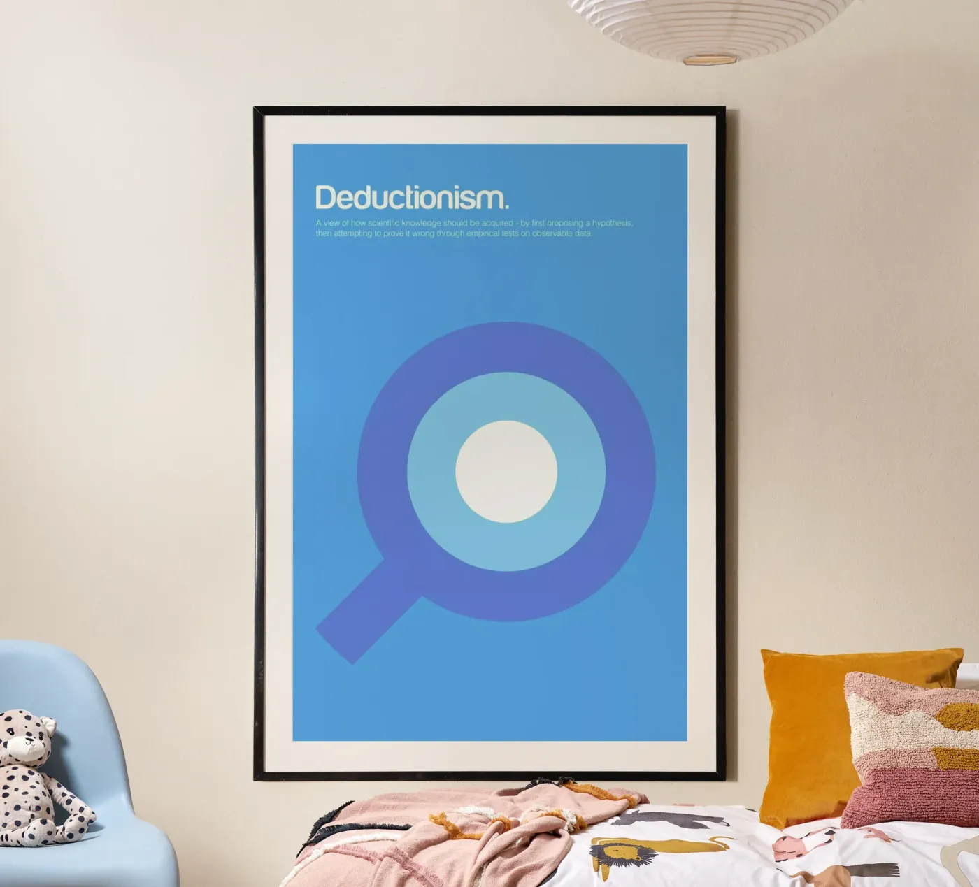 Deductionism poster da Genís Carreras