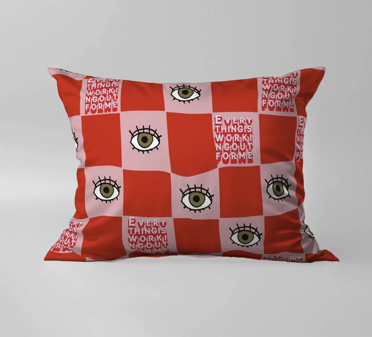 Everything is working out for me cuscino da thesoulhugclub