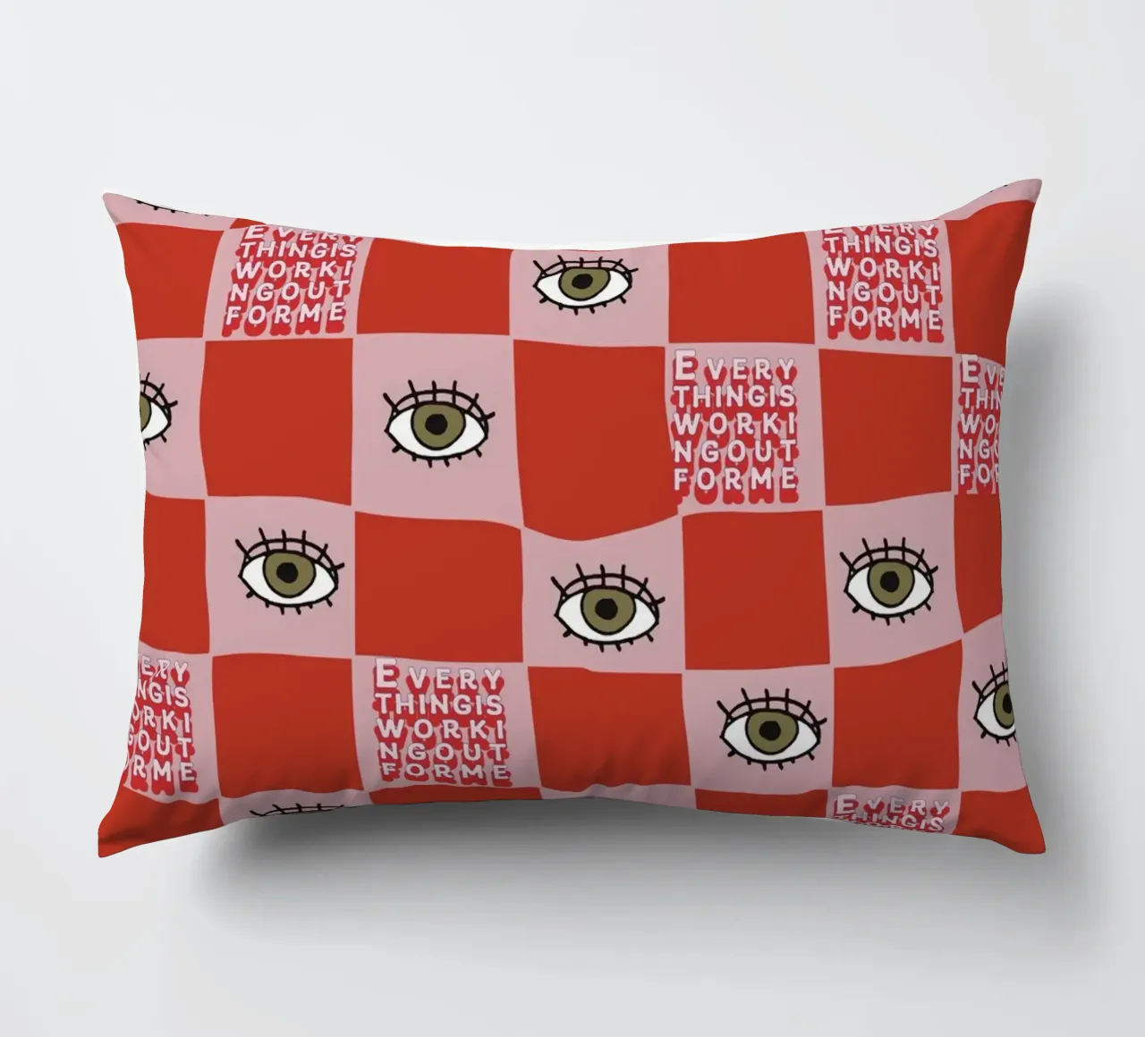 Everything is working out for me cuscino da thesoulhugclub