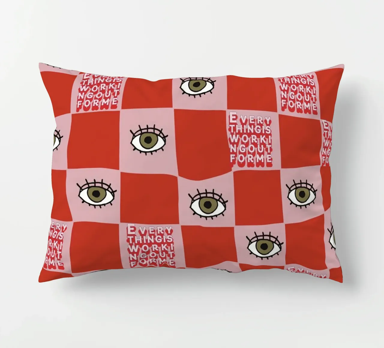 Everything is working out for me cuscino da thesoulhugclub