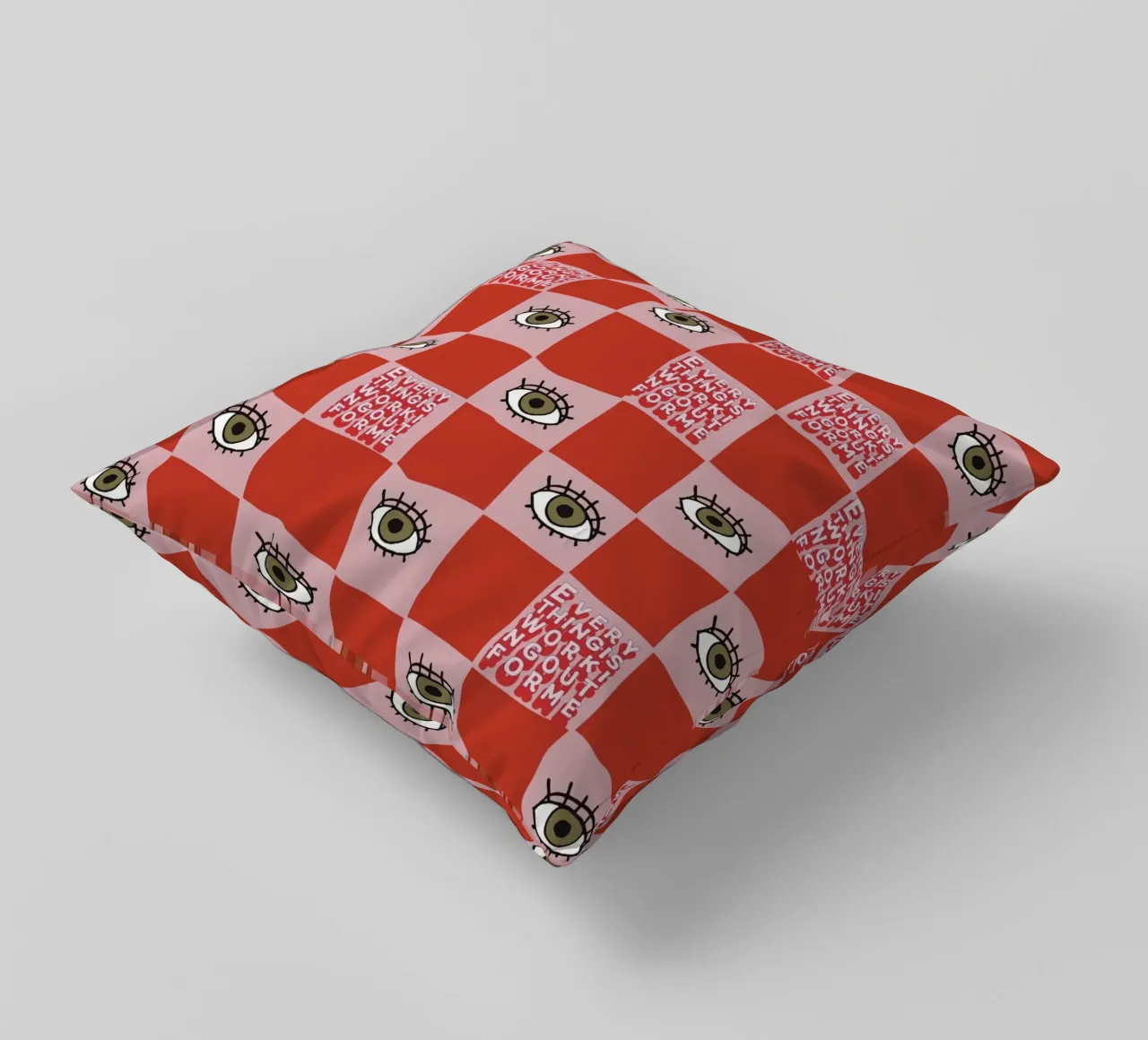 Everything is working out for me cuscino da thesoulhugclub