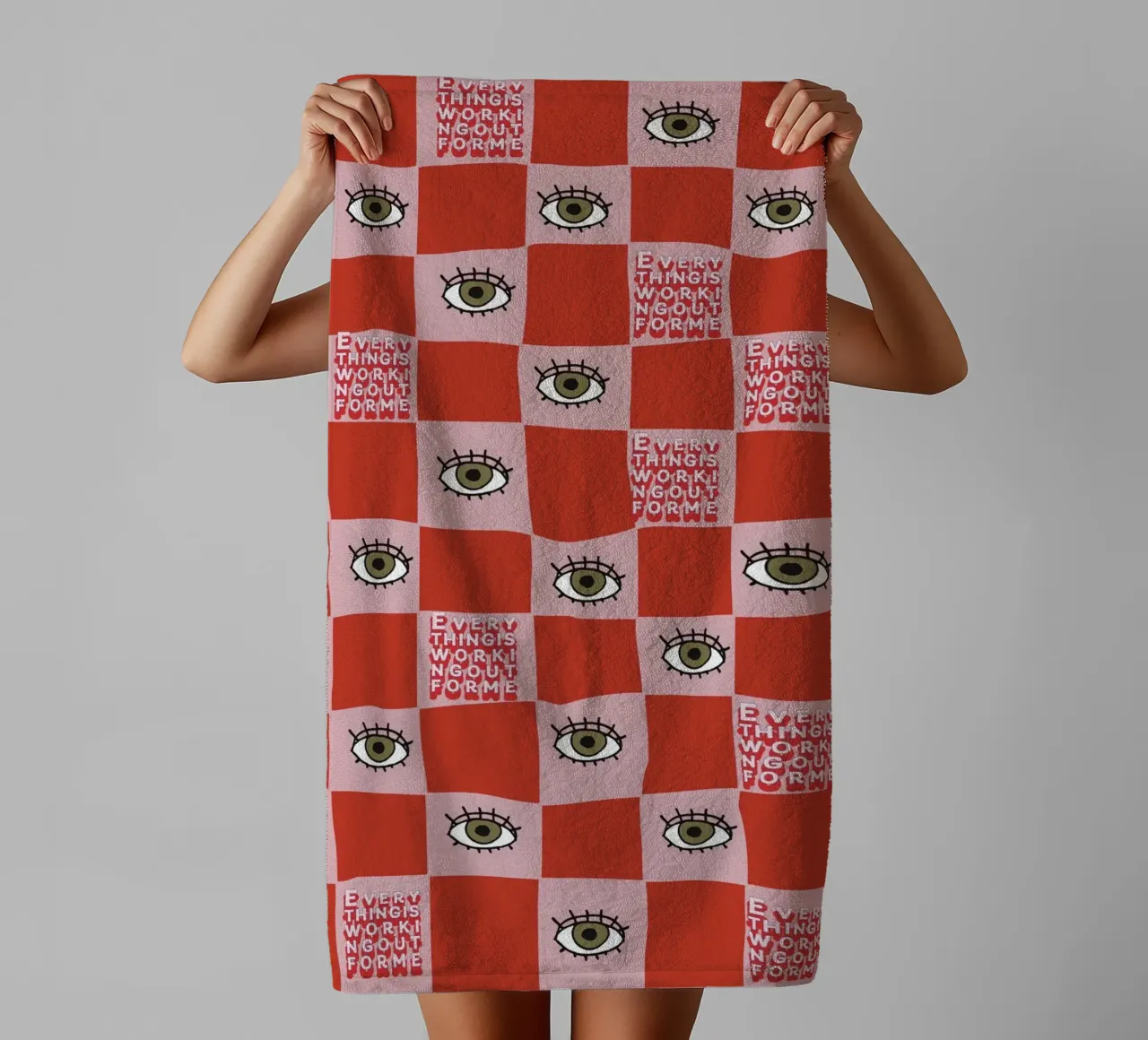 Everything is working out for me asciugamano da bagno da thesoulhugclub