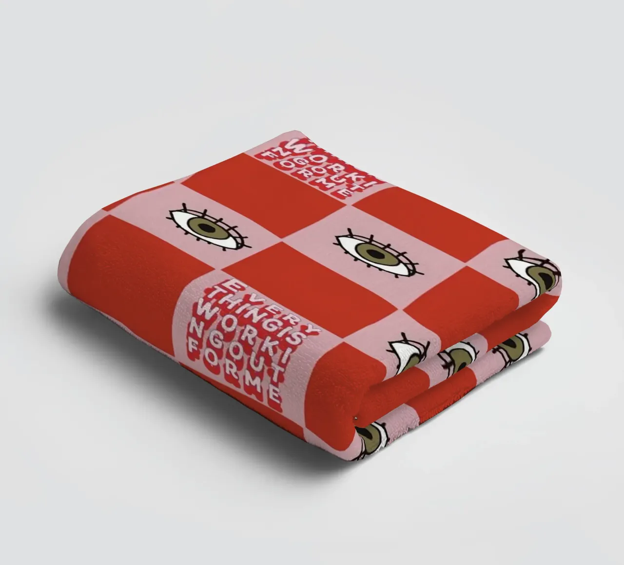 Everything is working out for me asciugamano da bagno da thesoulhugclub