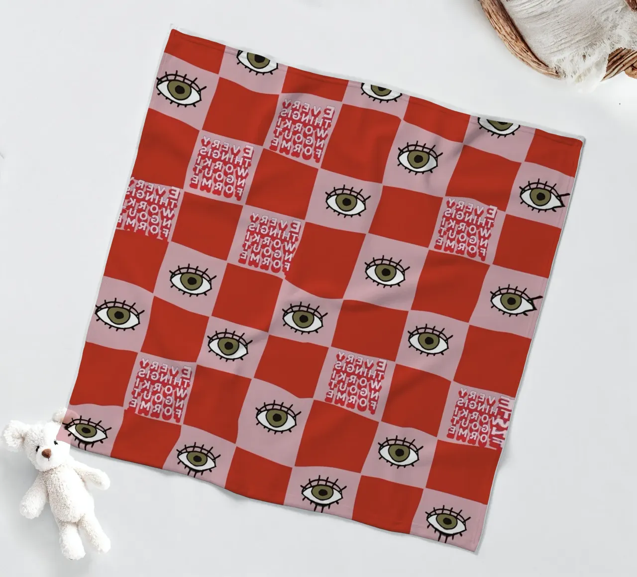 Everything is working out for me coperta in pile da thesoulhugclub