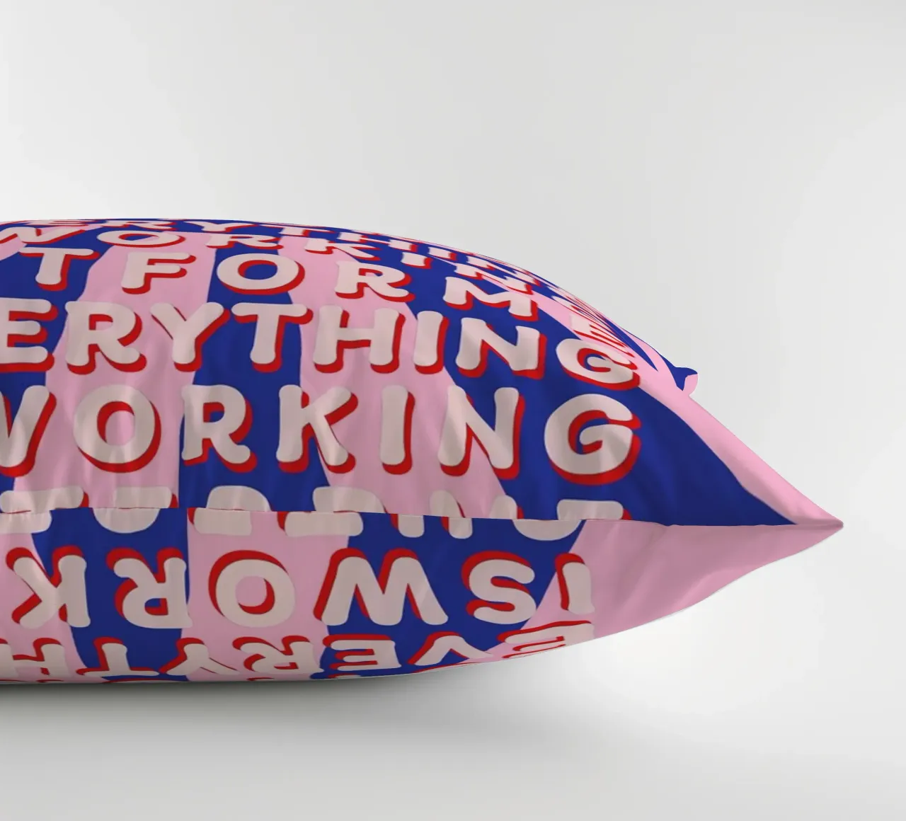 Everything is working out for me cuscino da thesoulhugclub