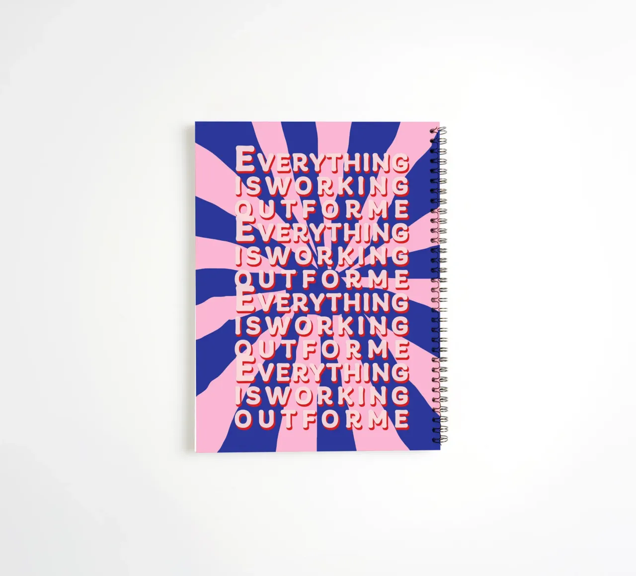 Everything is working out for me cuaderno de espiral de thesoulhugclub