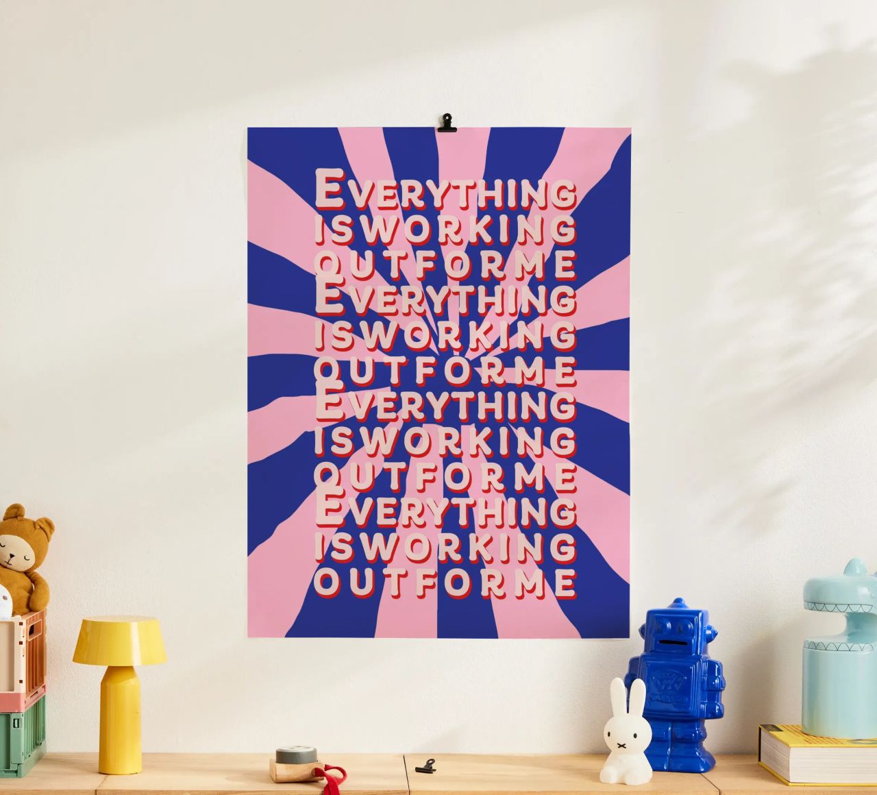 Everything is working out for me Poster von thesoulhugclub